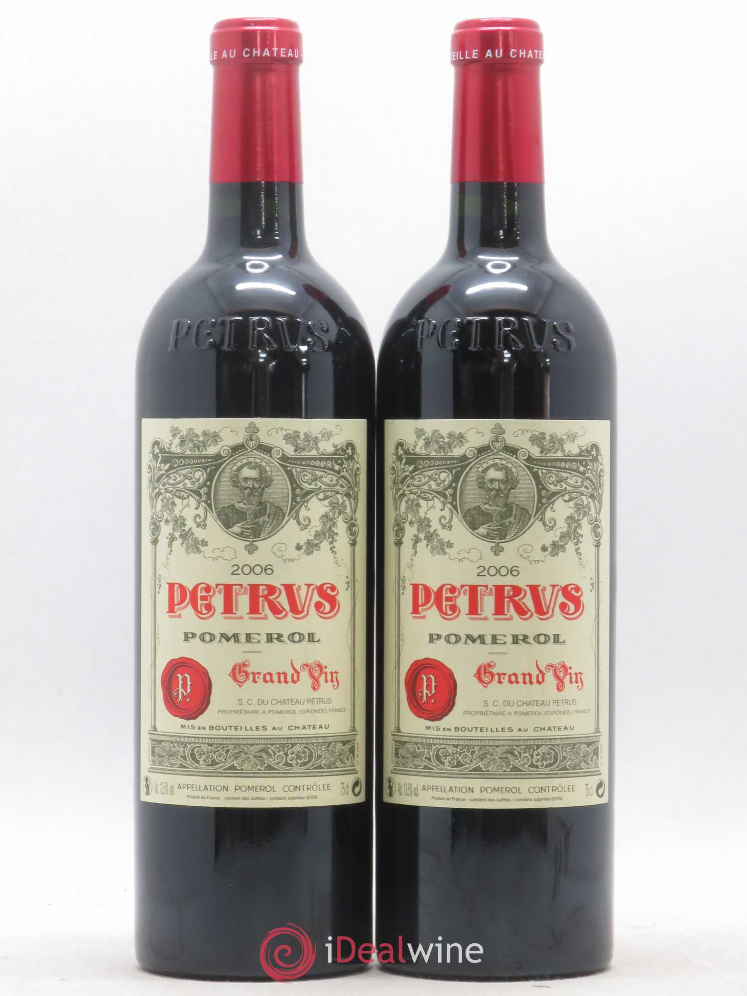 Petrus 2006 - Lot de 2 bouteilles - 0