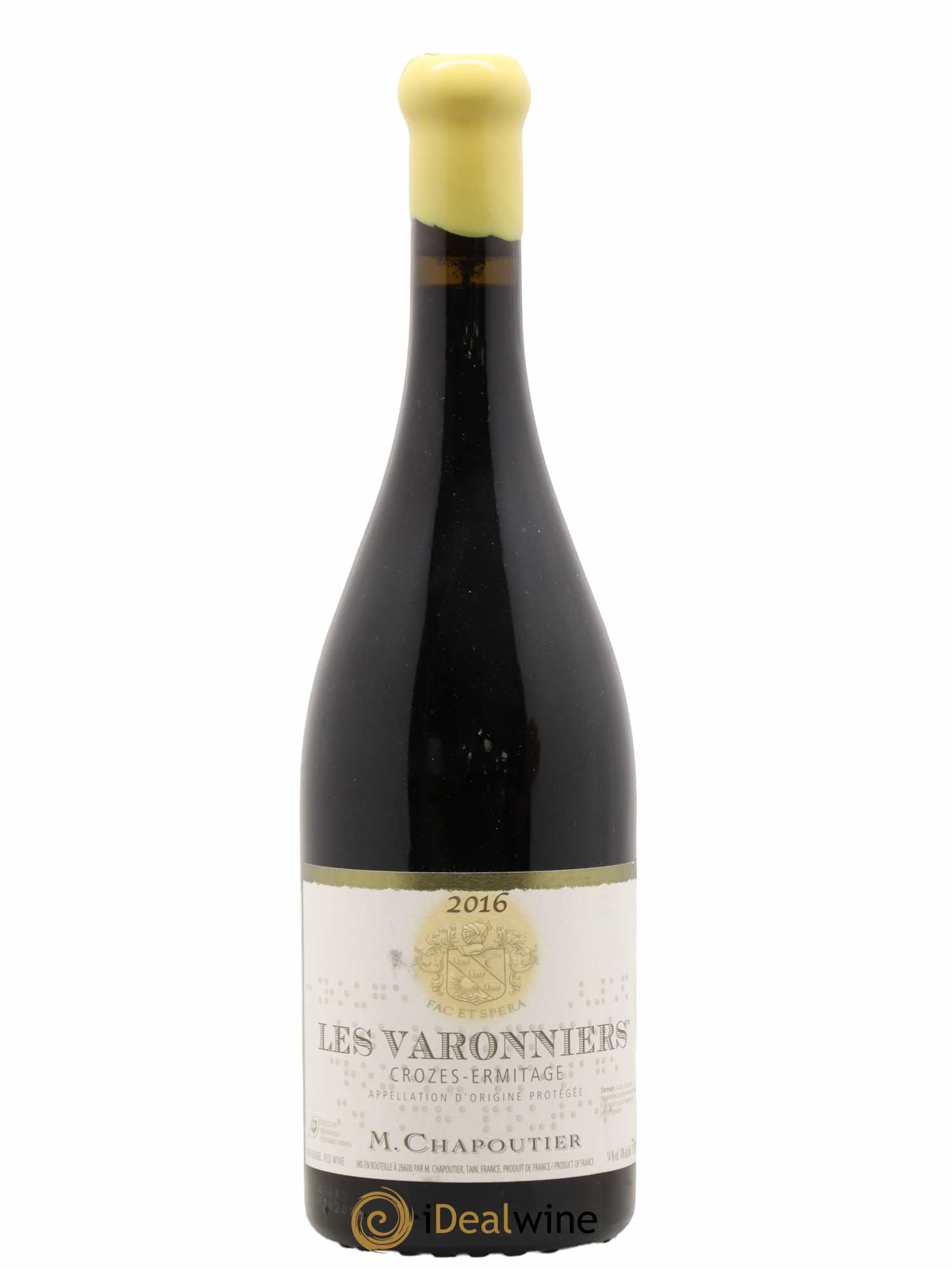 Crozes-Hermitage Les Varonniers Chapoutier 2016 - Lot de 1 bouteille - 0
