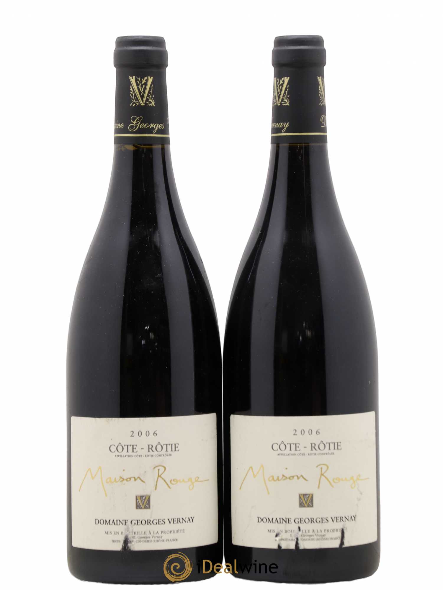Côte-Rôtie Maison Rouge Georges Vernay 2006 - Lot de 2 bouteilles - 0