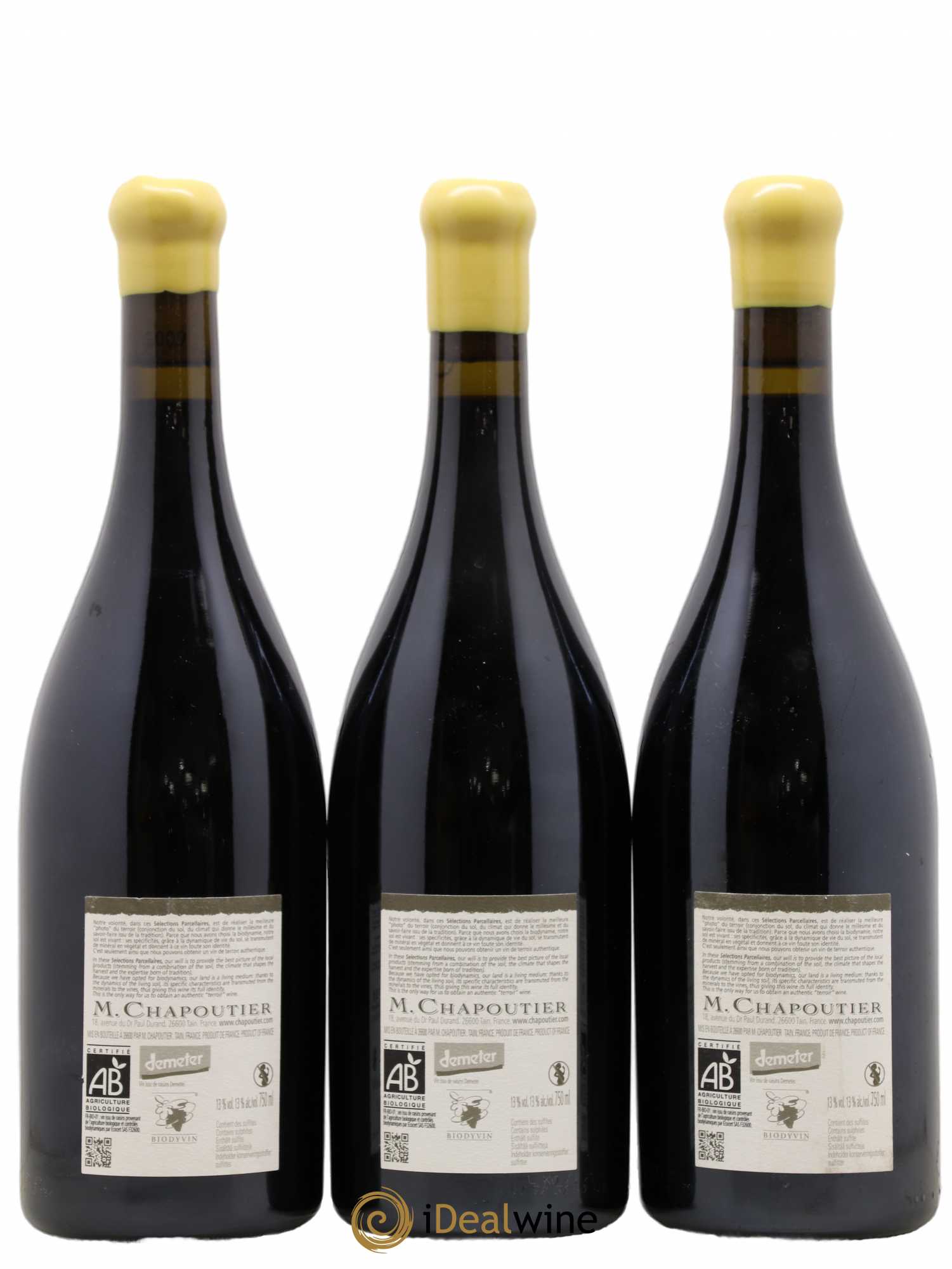 Côte-Rôtie La Mordorée Chapoutier 2009 - Lot de 3 bouteilles - 1