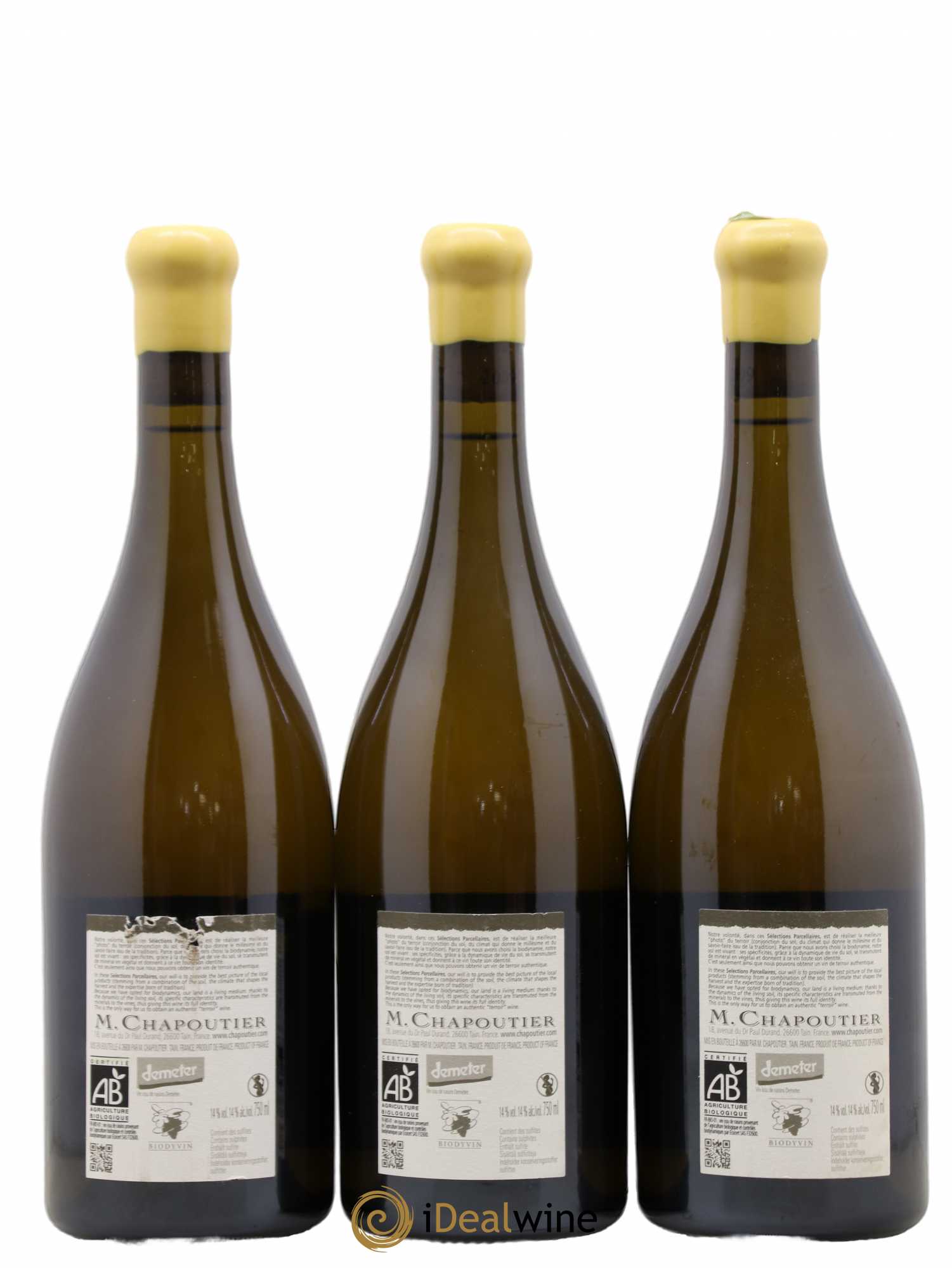 Hermitage Ermitage de l'Orée Chapoutier 2009 - Posten von 3 Flaschen - 1