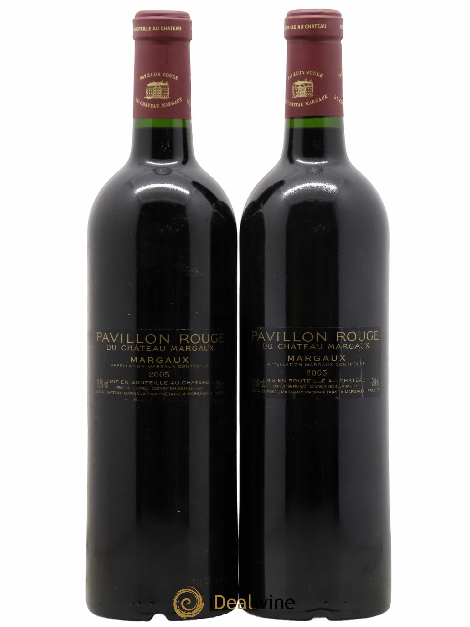 Pavillon Rouge du Château Margaux Second Vin 2005 - Lot de 2 bouteilles - 1