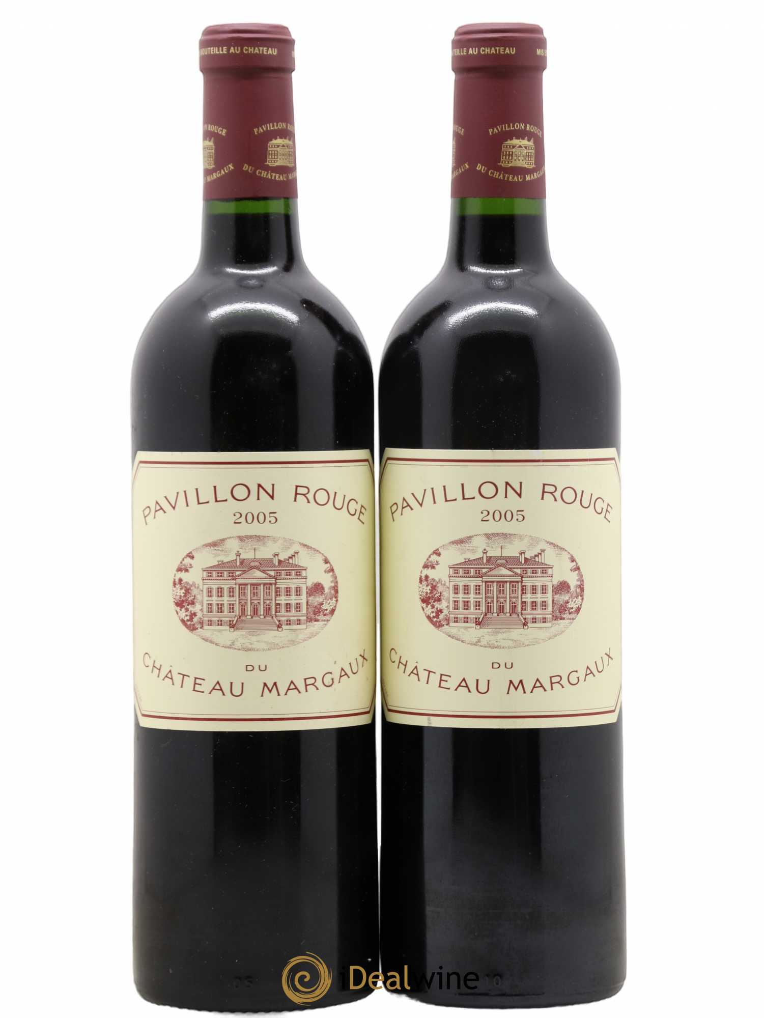 Pavillon Rouge du Château Margaux Second Vin 2005 - Lot de 2 bouteilles - 0