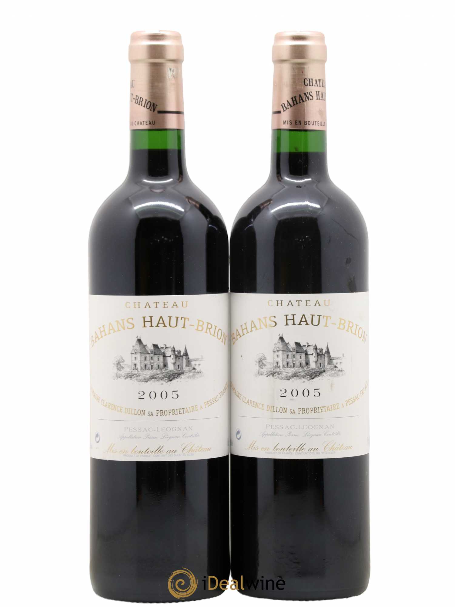 Clarence (Bahans) de Haut-Brion Second Vin 2005 - Lot de 2 bouteilles - 0