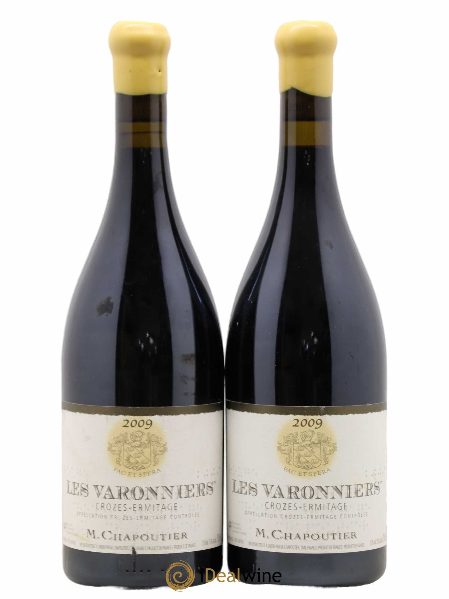 Crozes-Hermitage Les Varonniers Chapoutier 2009 - Lot de 2 bouteilles - 0