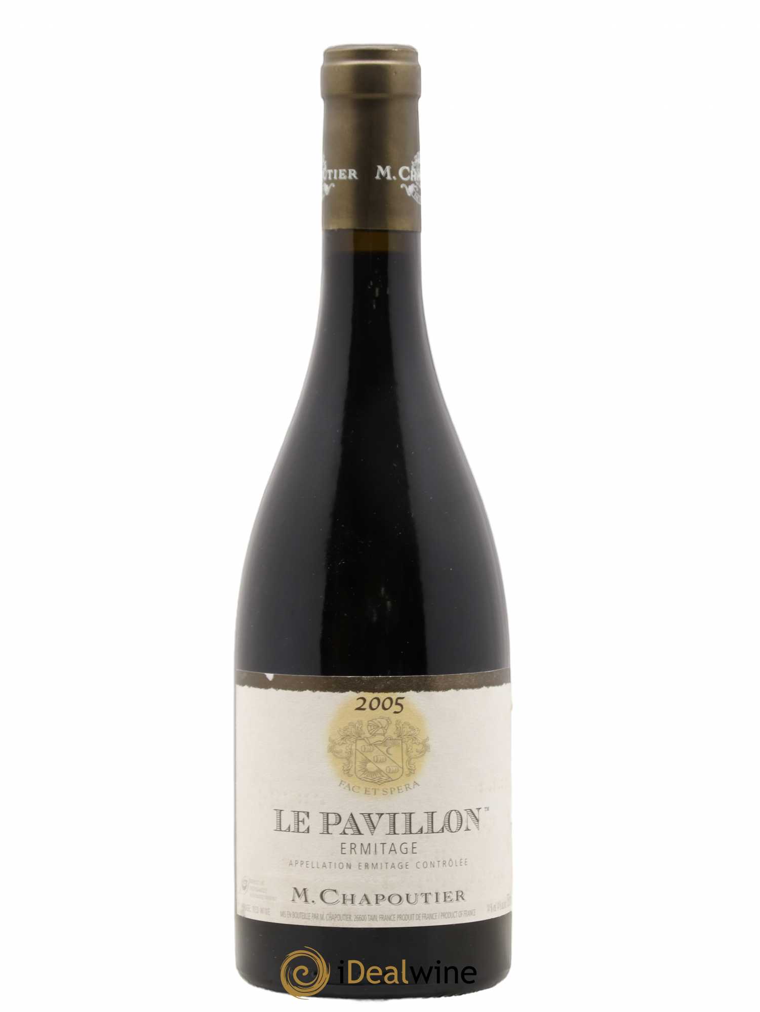 Hermitage Ermitage Le Pavillon Chapoutier 2005 - Lot de 1 bouteille - 0