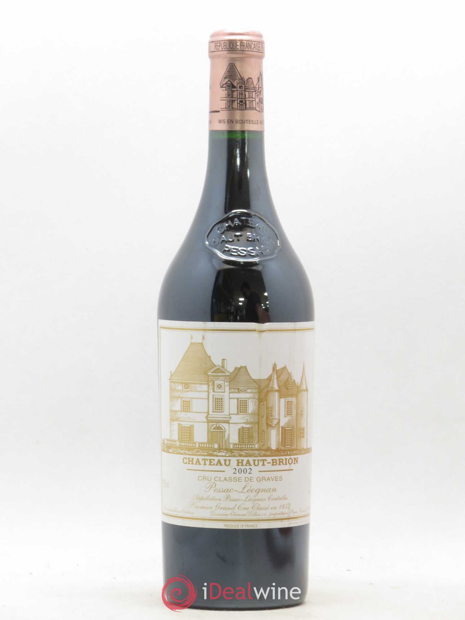 Château Haut Brion 1er Grand Cru Classé 2002 - Lot de 1 bouteille - 0