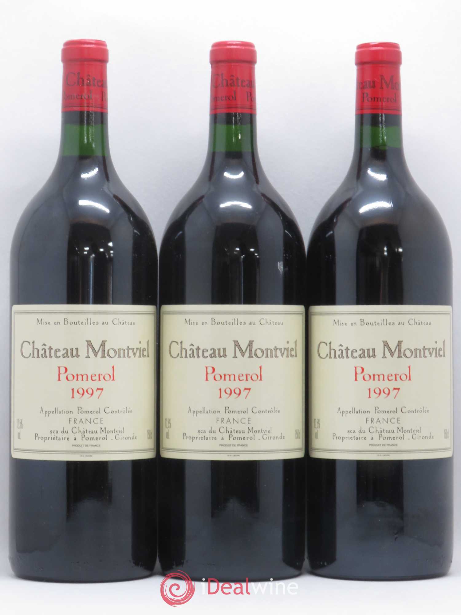 Château Montviel 1997 - Lot de 3 magnums - 0