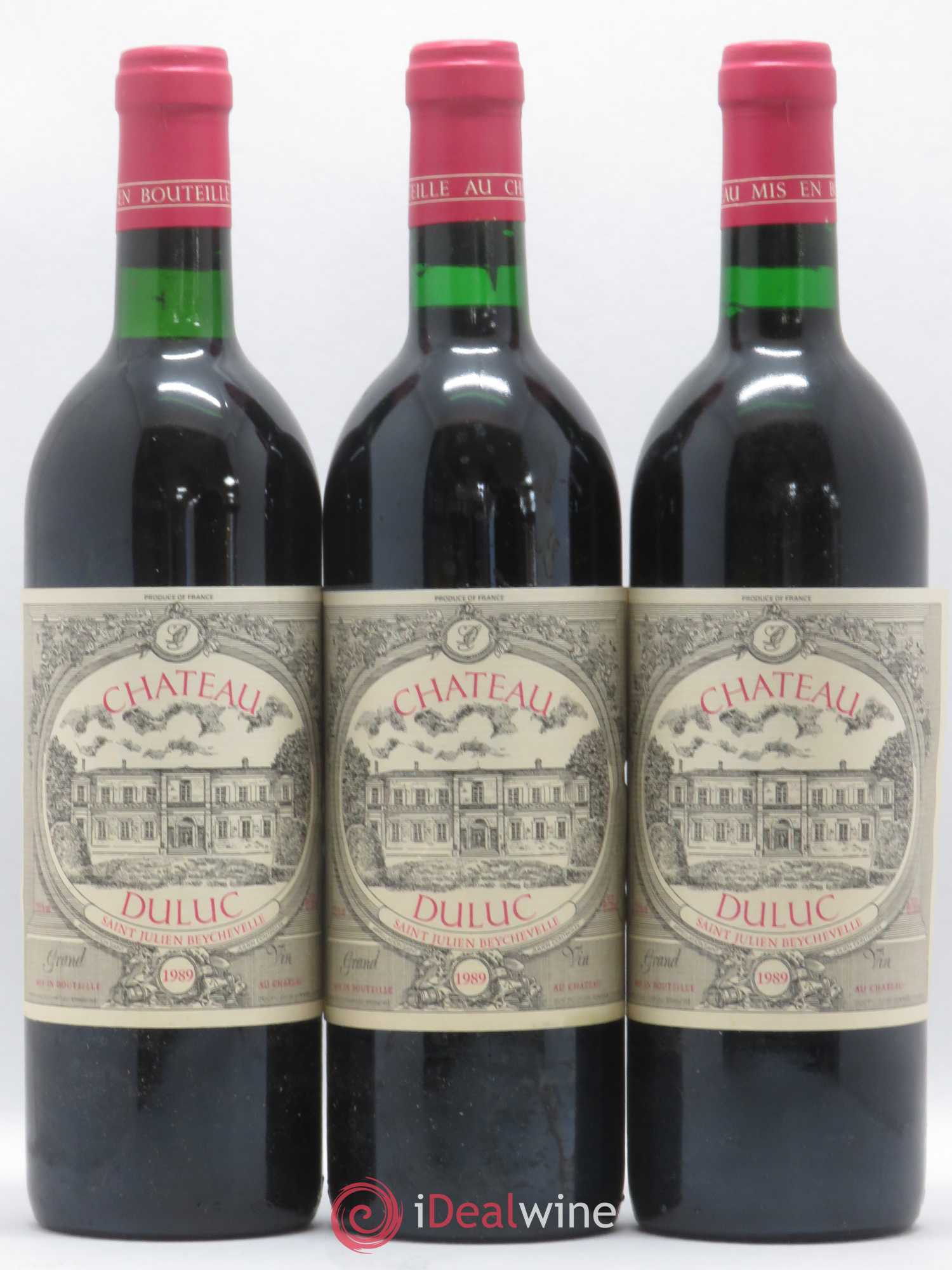 Duluc de Branaire Second Vin 1989 - Lot de 12 bouteilles - 2