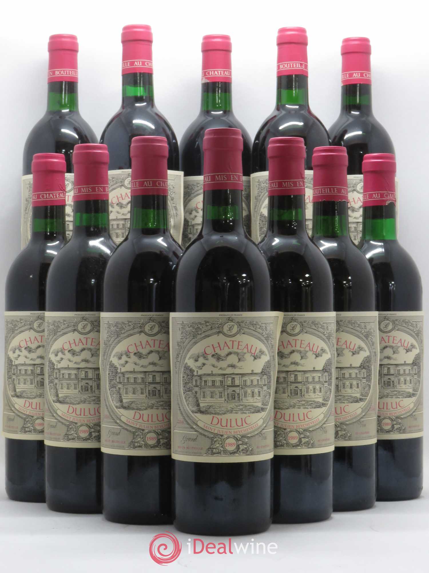 Duluc de Branaire Second Vin 1989 - Lot de 12 bouteilles - 0