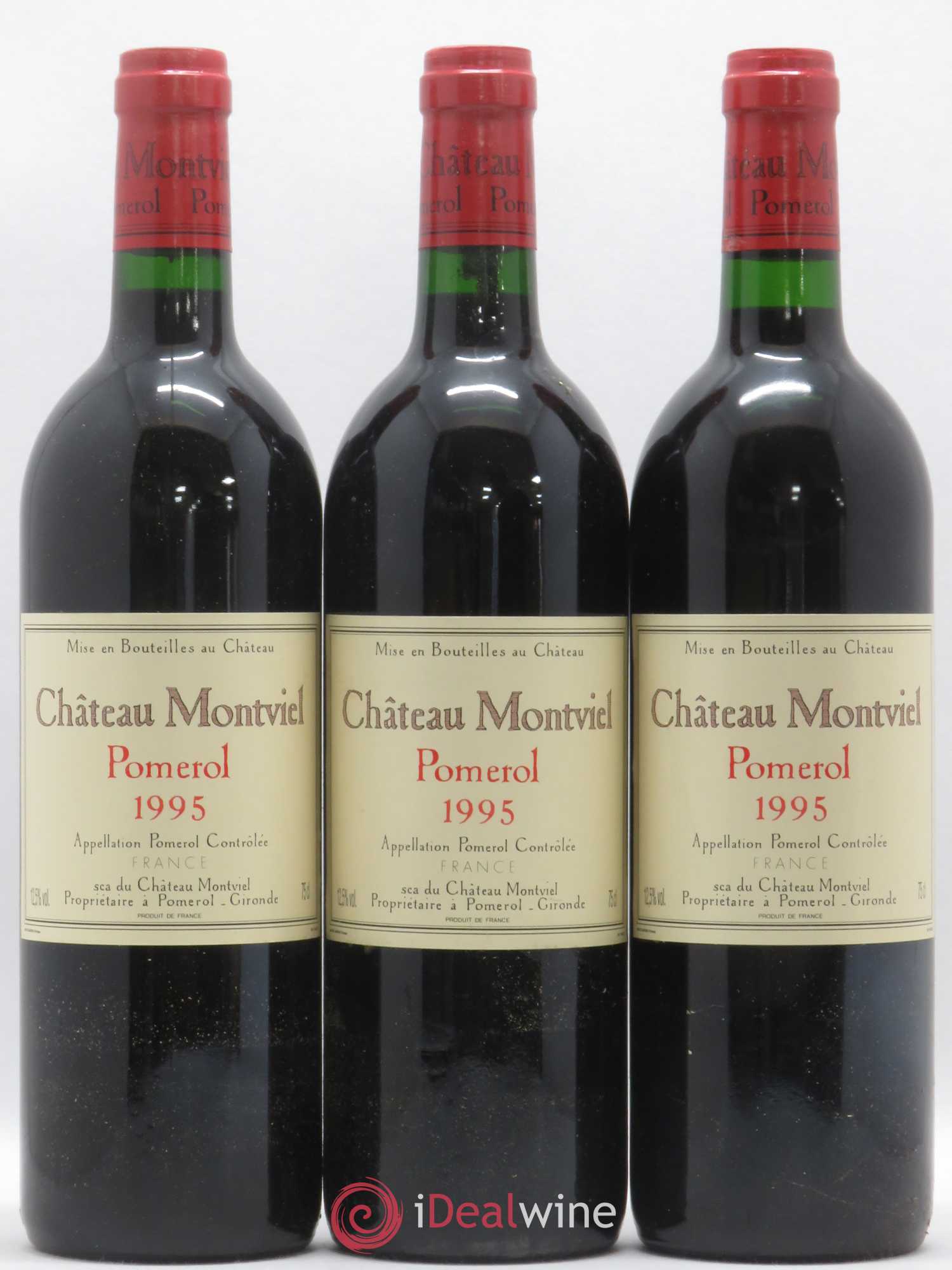 Château Montviel 1995 - Lot de 12 bouteilles - 1