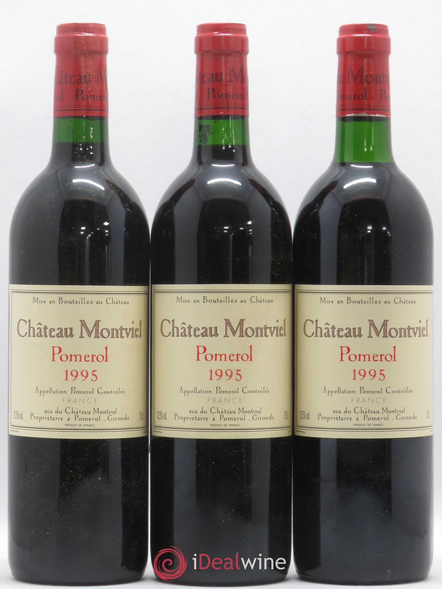 Château Montviel 1995 - Lot de 12 bouteilles - 4