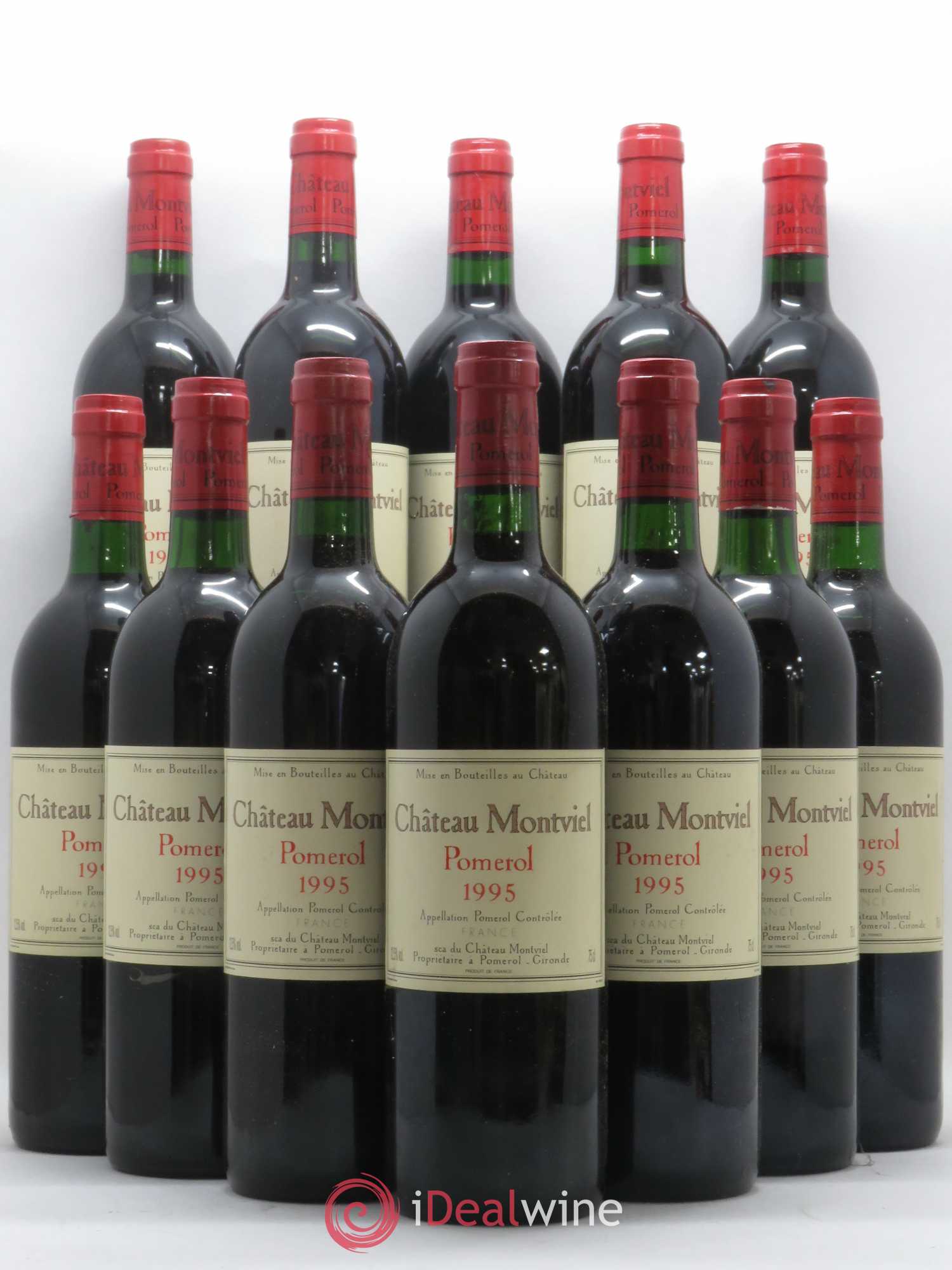 Château Montviel 1995 - Lot de 12 bouteilles - 0