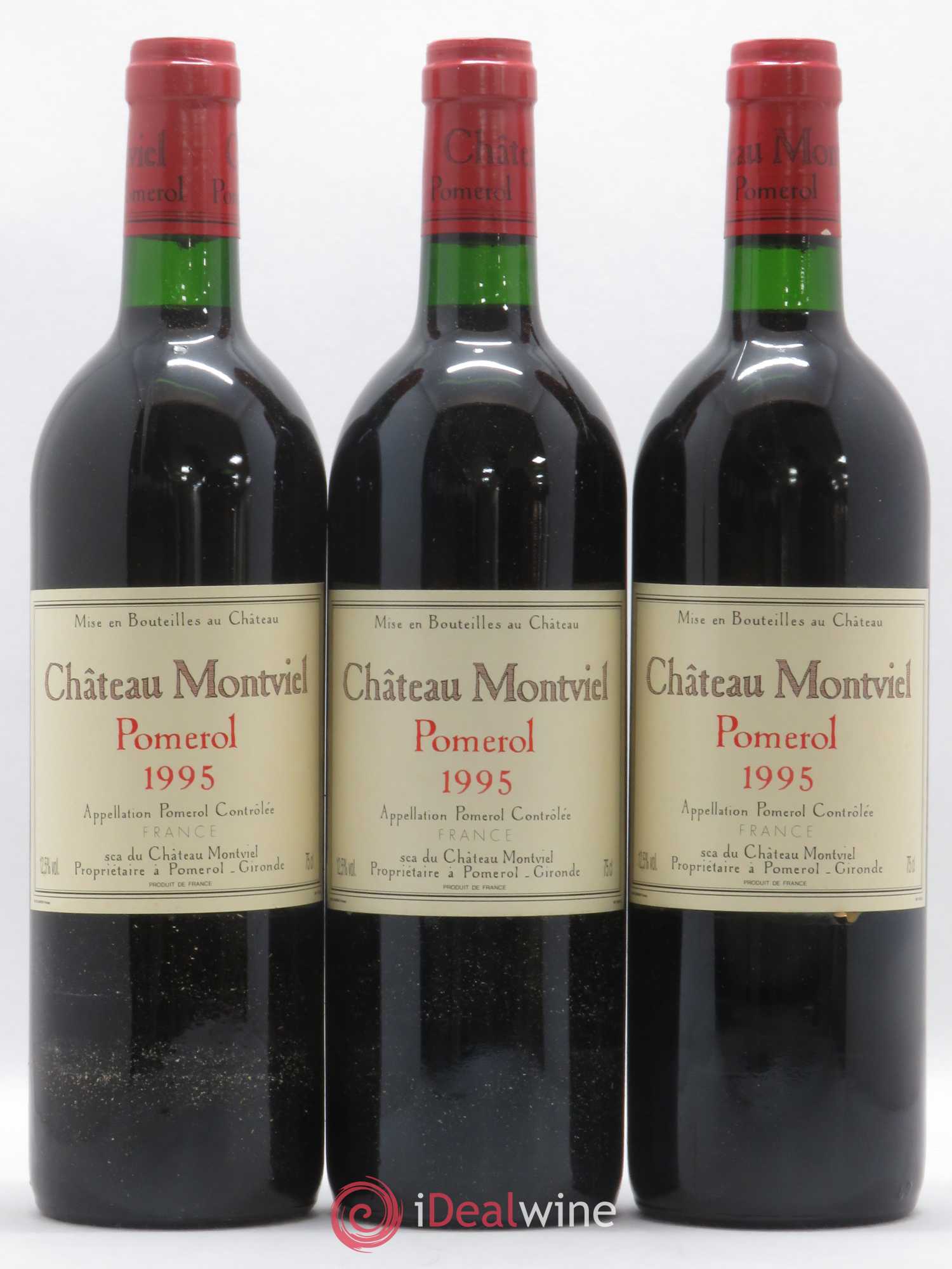 Château Montviel 1995 - Lot de 12 bouteilles - 1