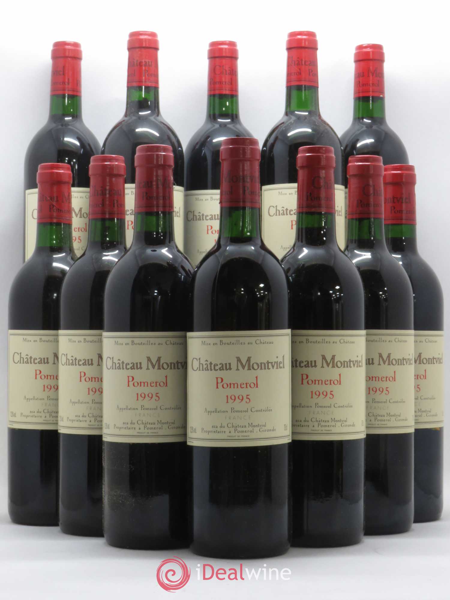 Château Montviel 1995 - Lot de 12 bouteilles - 0