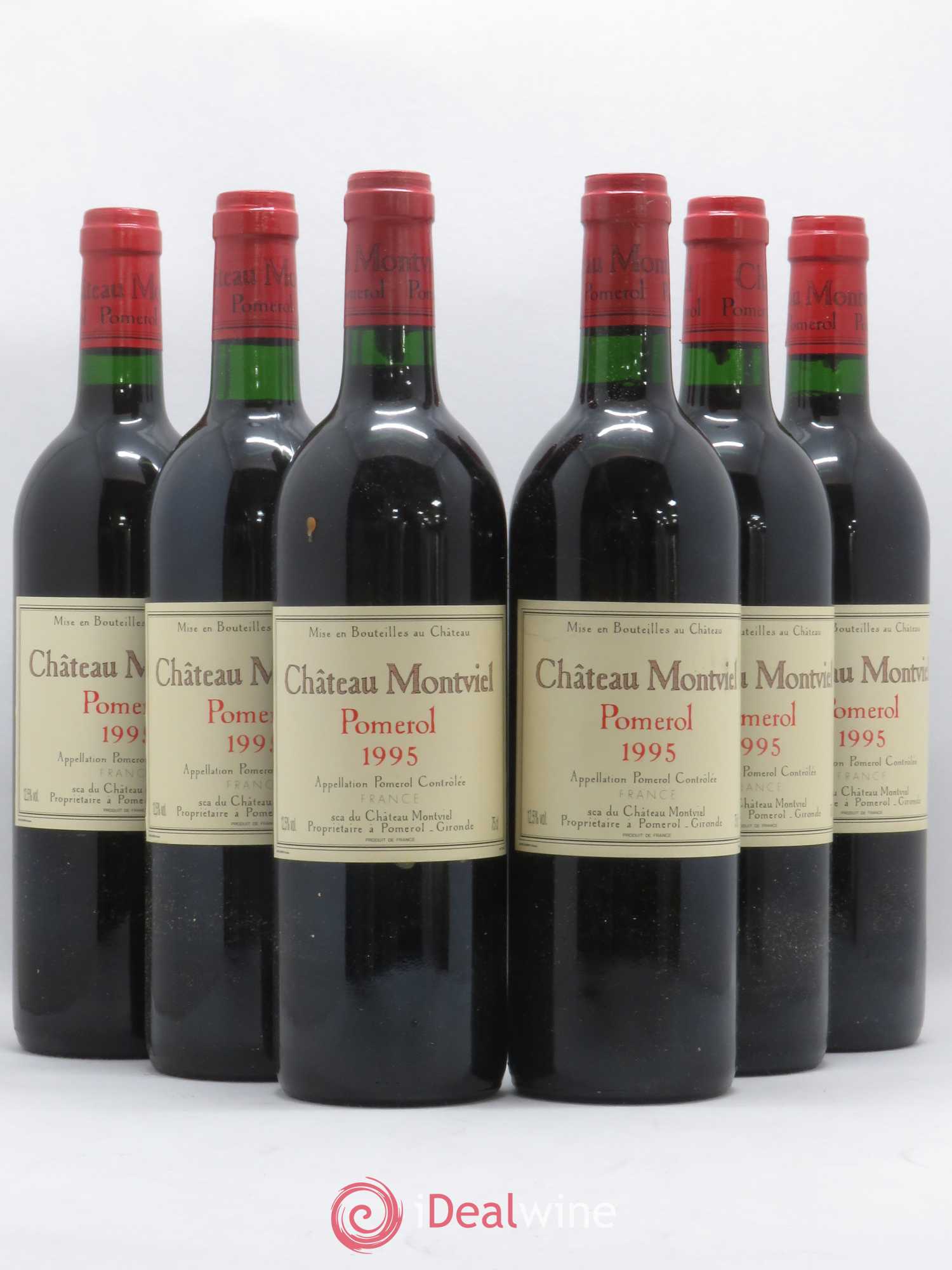 Château Montviel 1995 - Lot de 6 bouteilles - 0