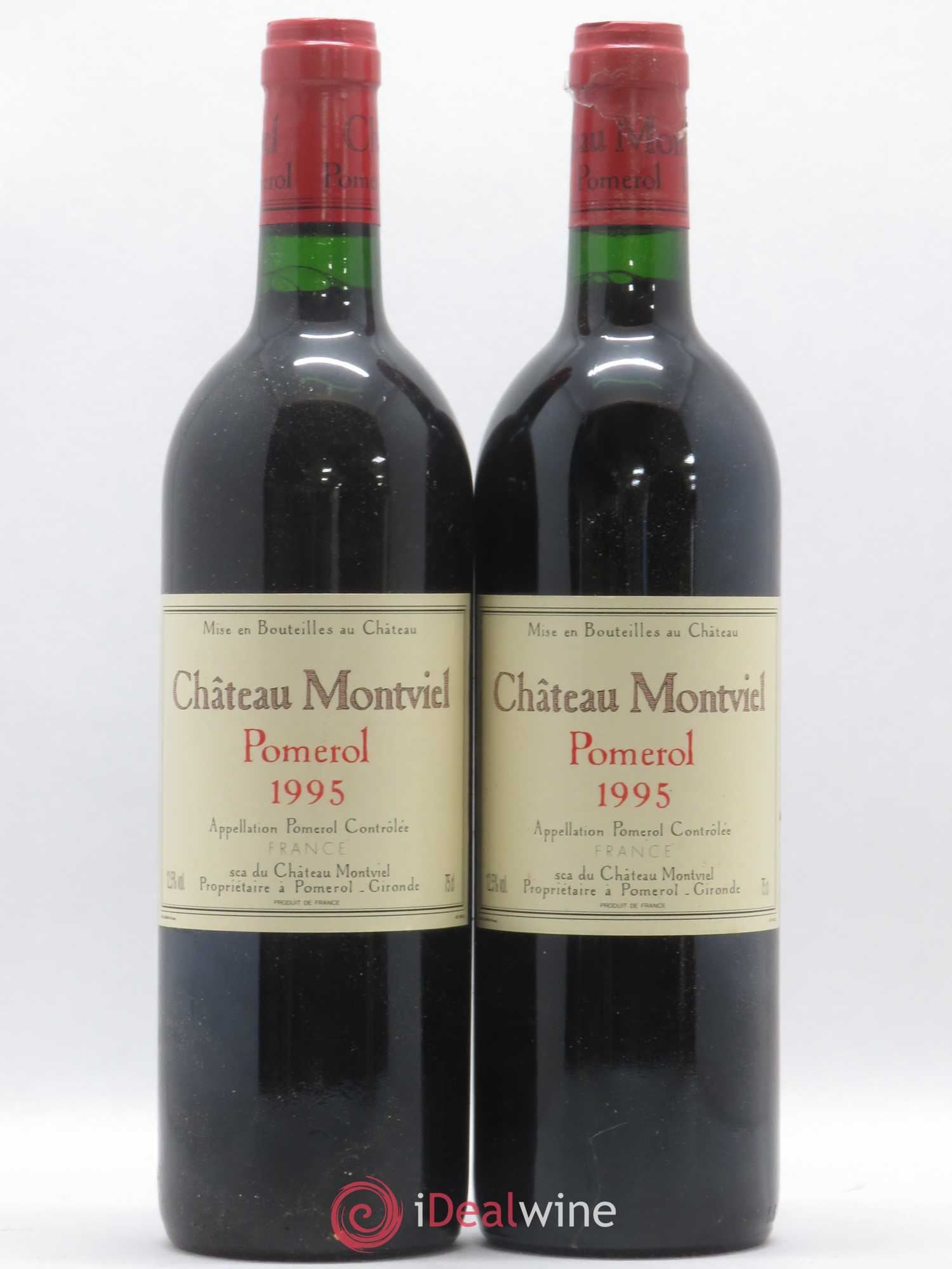 Château Montviel 1995 - Lot de 2 bouteilles - 0