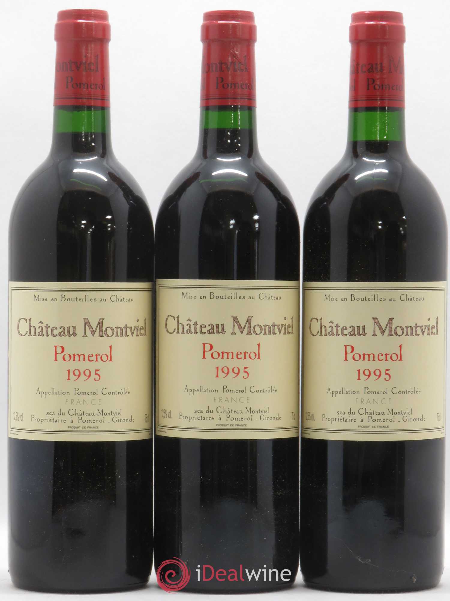 Château Montviel 1995 - Lot de 12 bouteilles - 1