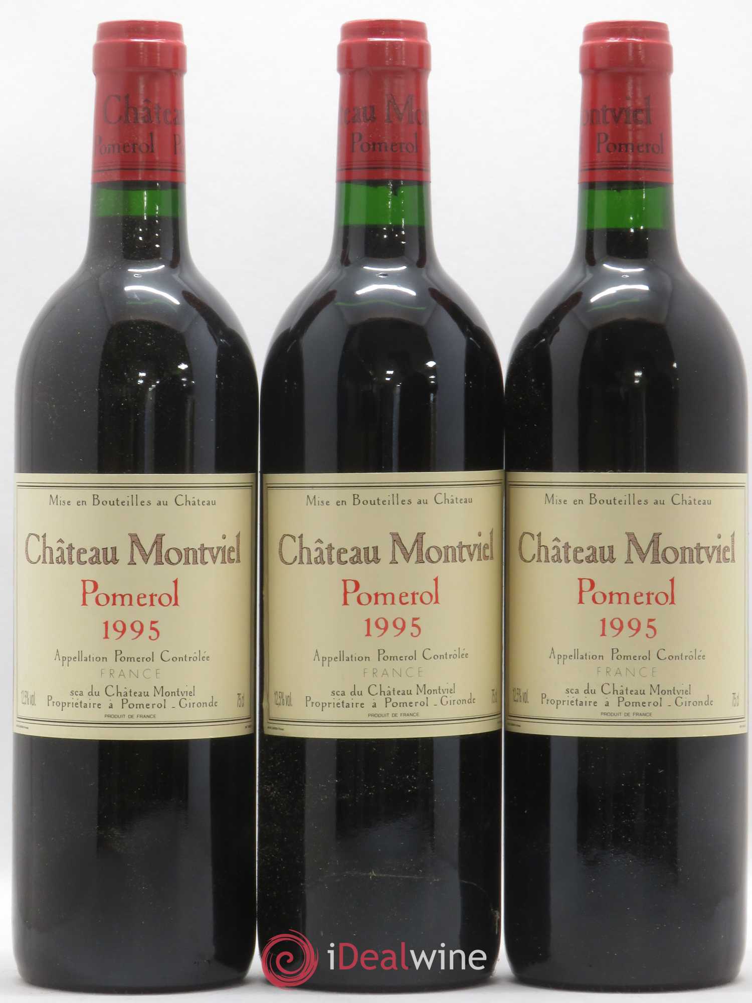 Château Montviel 1995 - Lot de 12 bouteilles - 3