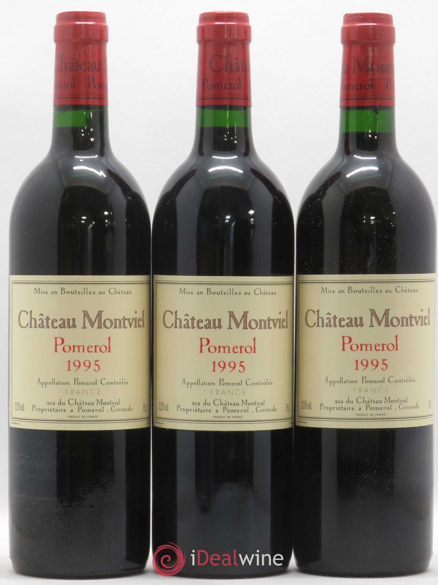 Château Montviel 1995 - Lot de 12 bouteilles - 4