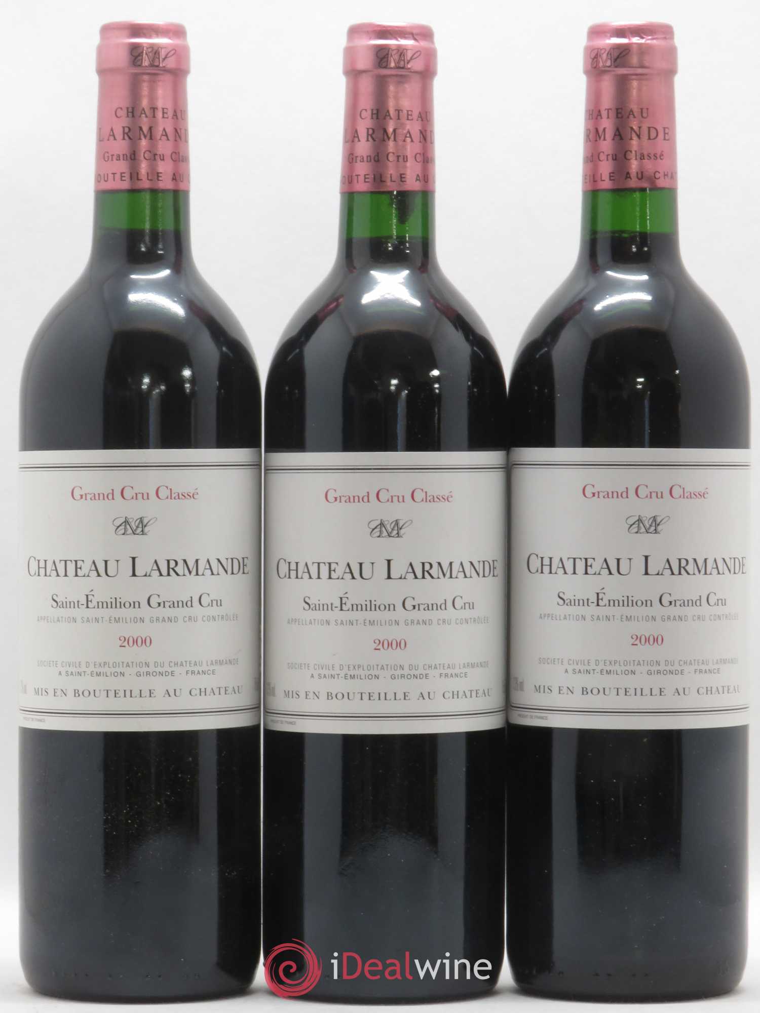 Château Larmande Grand Cru Classé 2000 - Lot de 12 bouteilles - 2