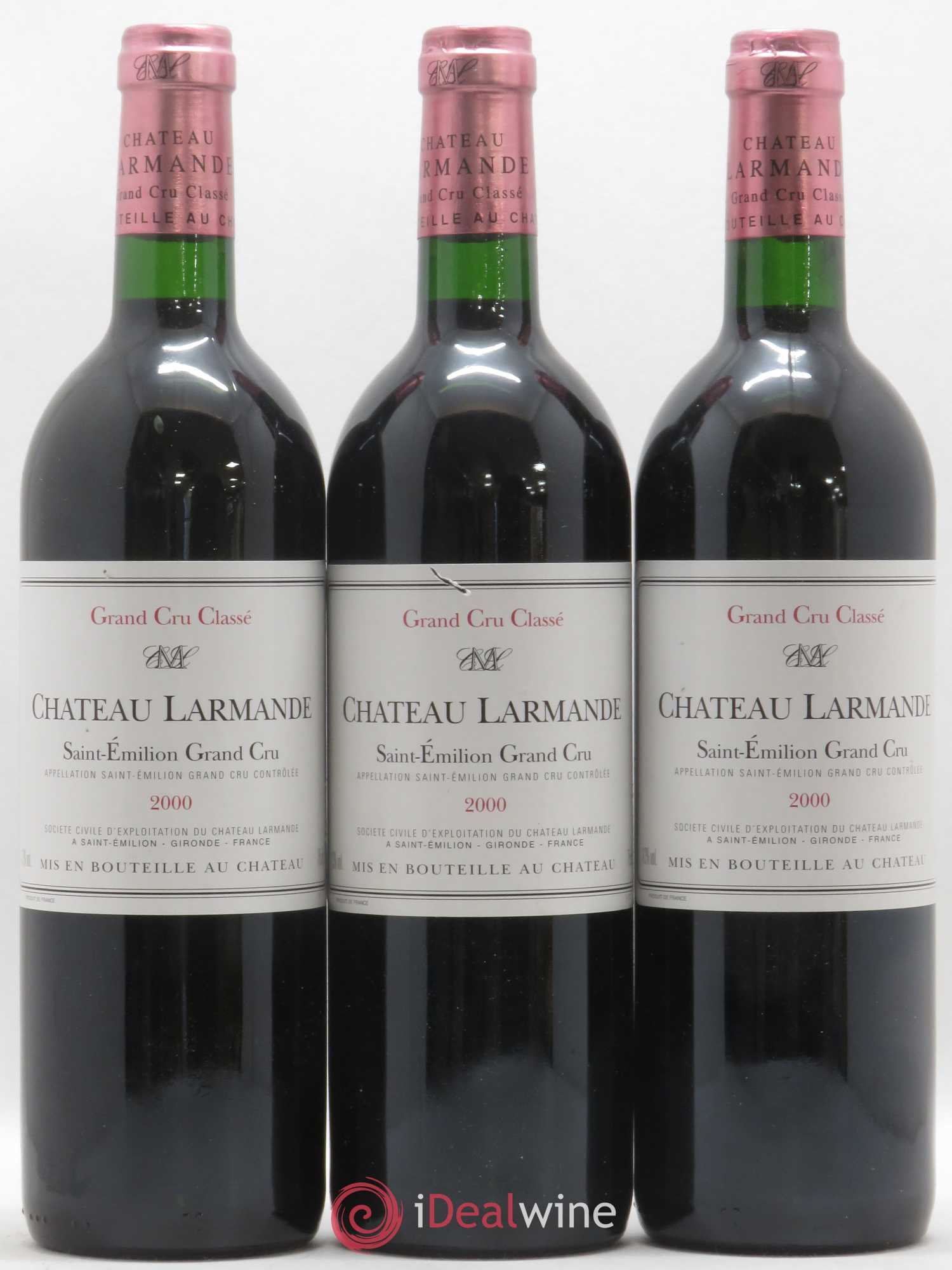Château Larmande Grand Cru Classé 2000 - Lot de 12 bouteilles - 3