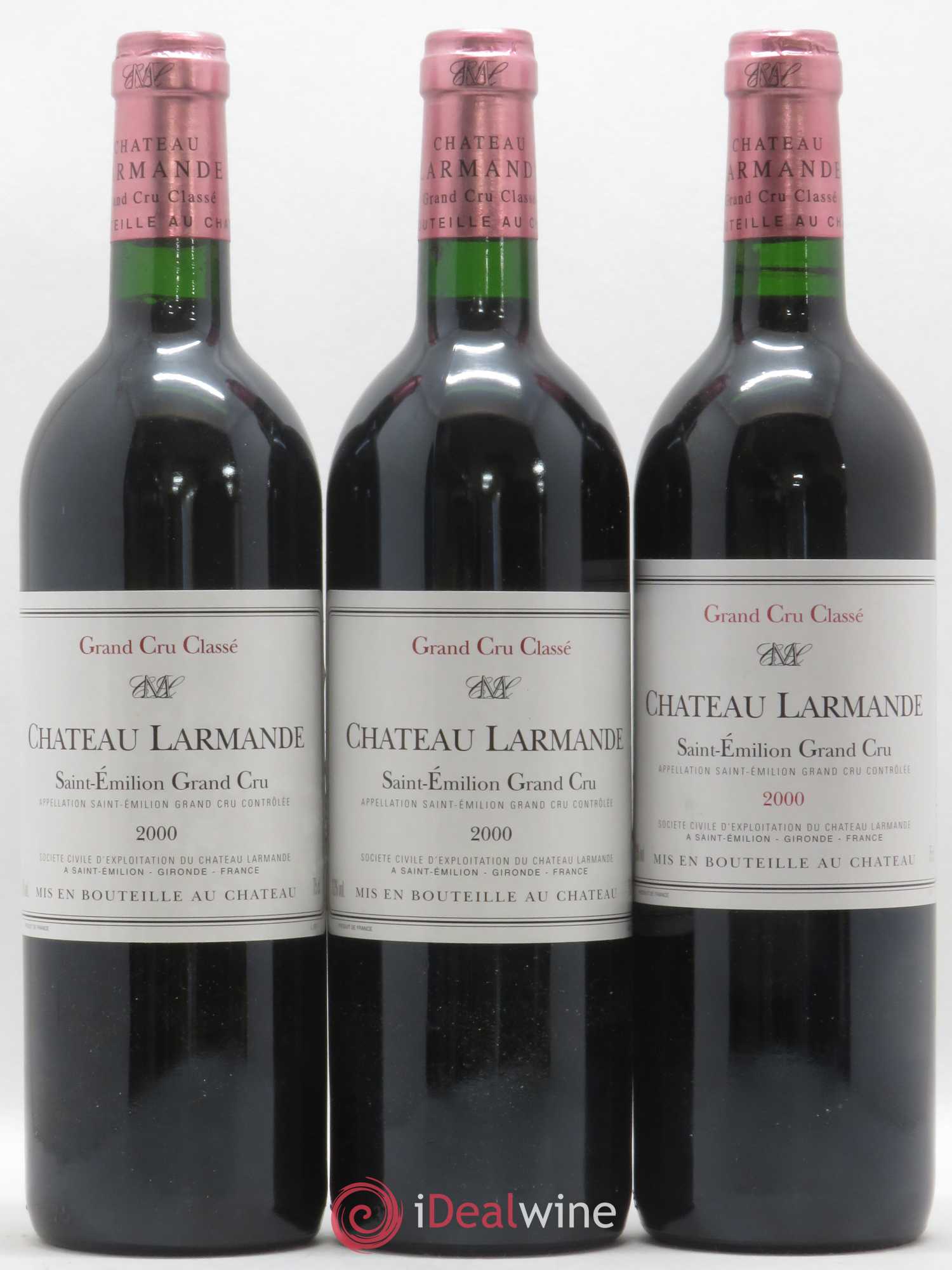 Château Larmande Grand Cru Classé 2000 - Lot de 12 bouteilles - 4