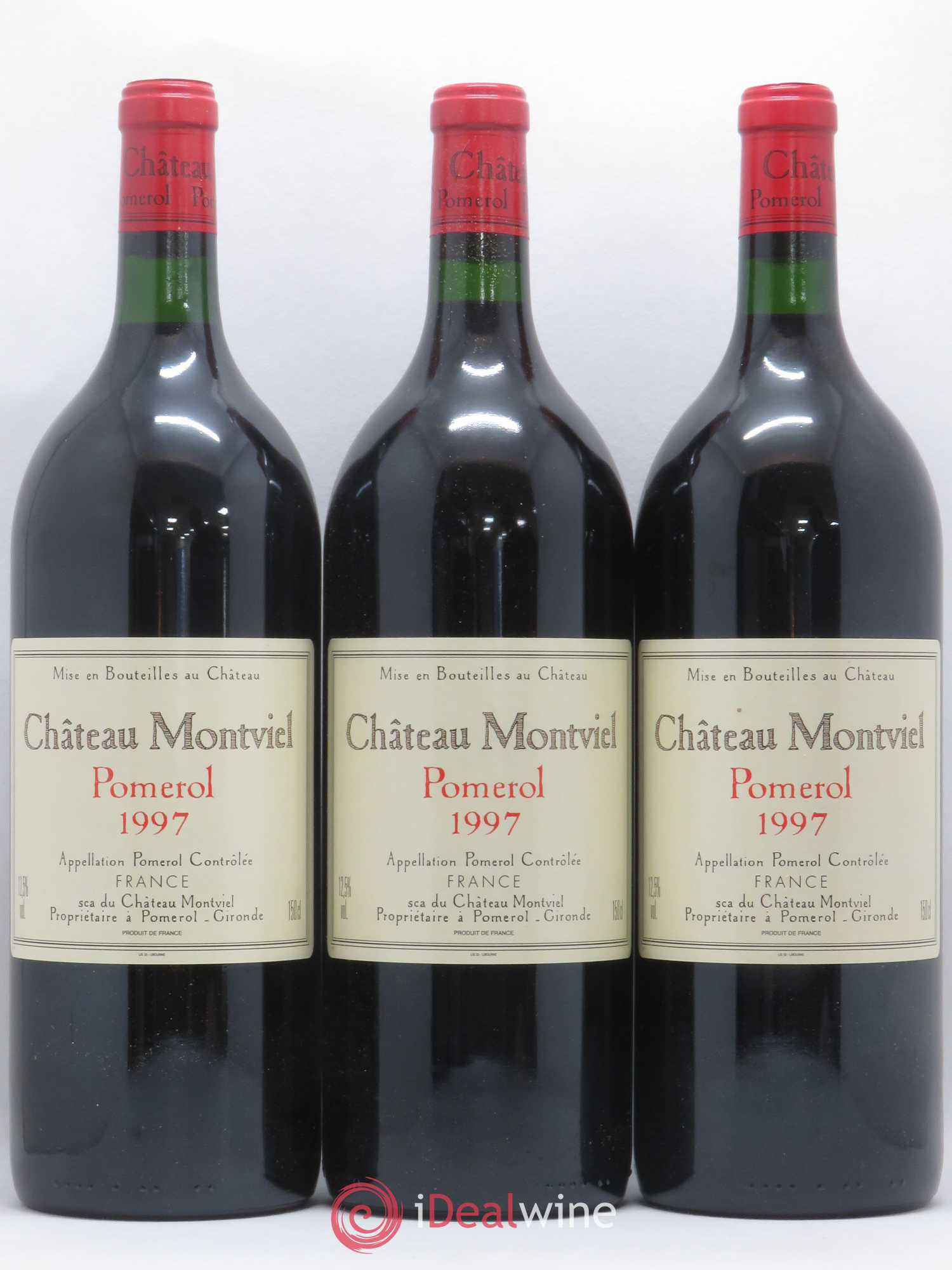 Château Montviel 1997 - Lot de 3 magnums - 0