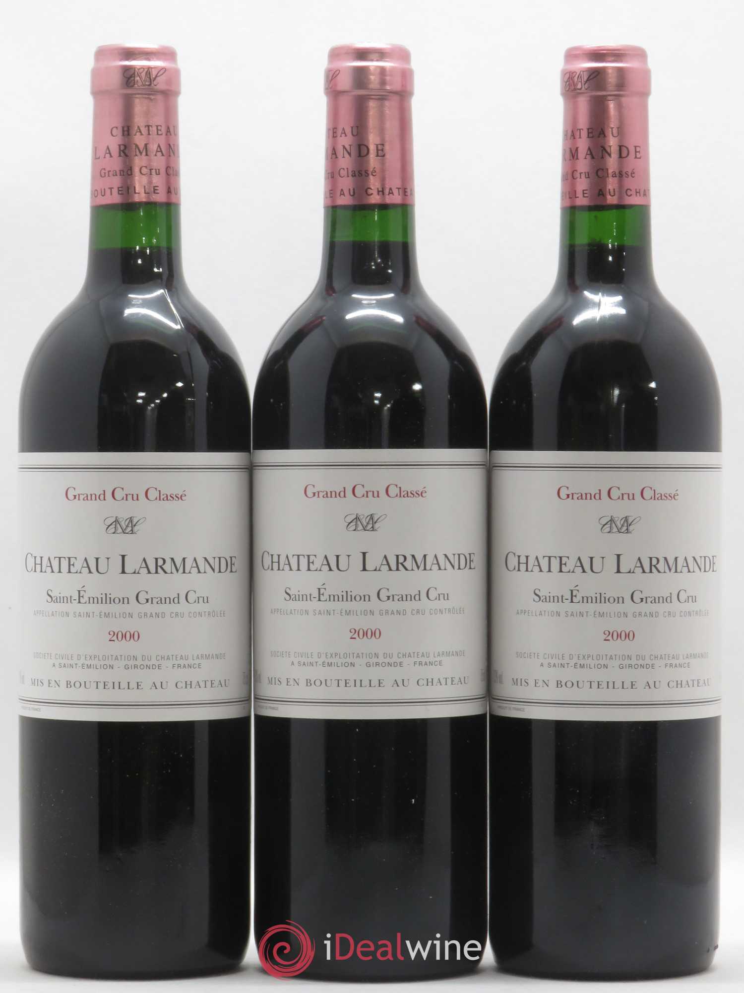 Château Larmande Grand Cru Classé 2000 - Lot de 12 bouteilles - 2