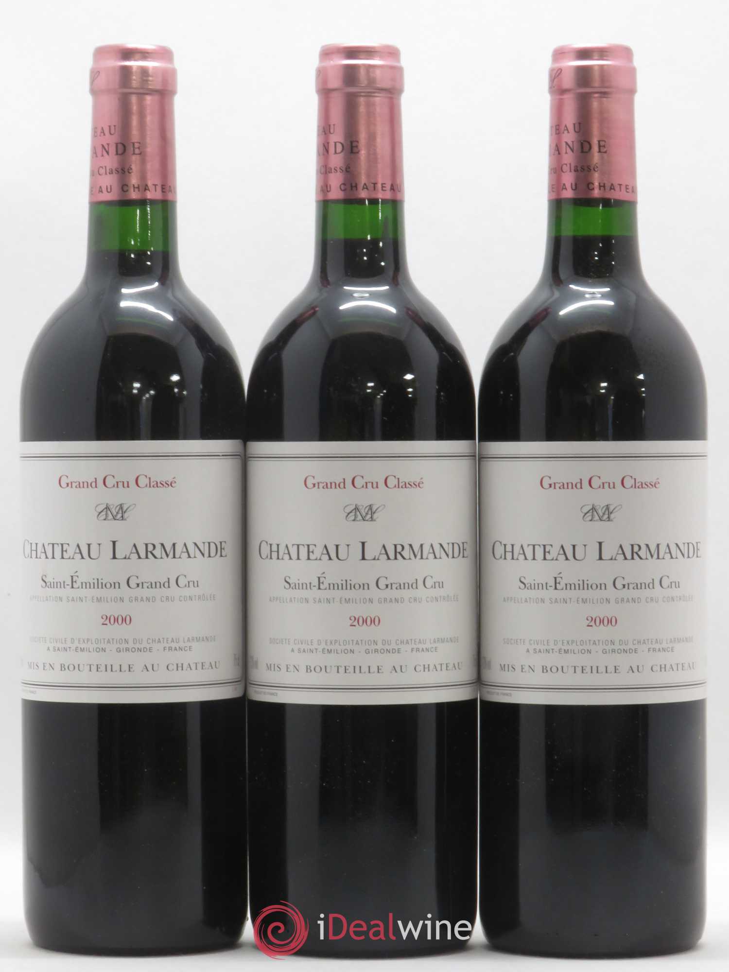 Château Larmande Grand Cru Classé 2000 - Lot de 12 bouteilles - 3