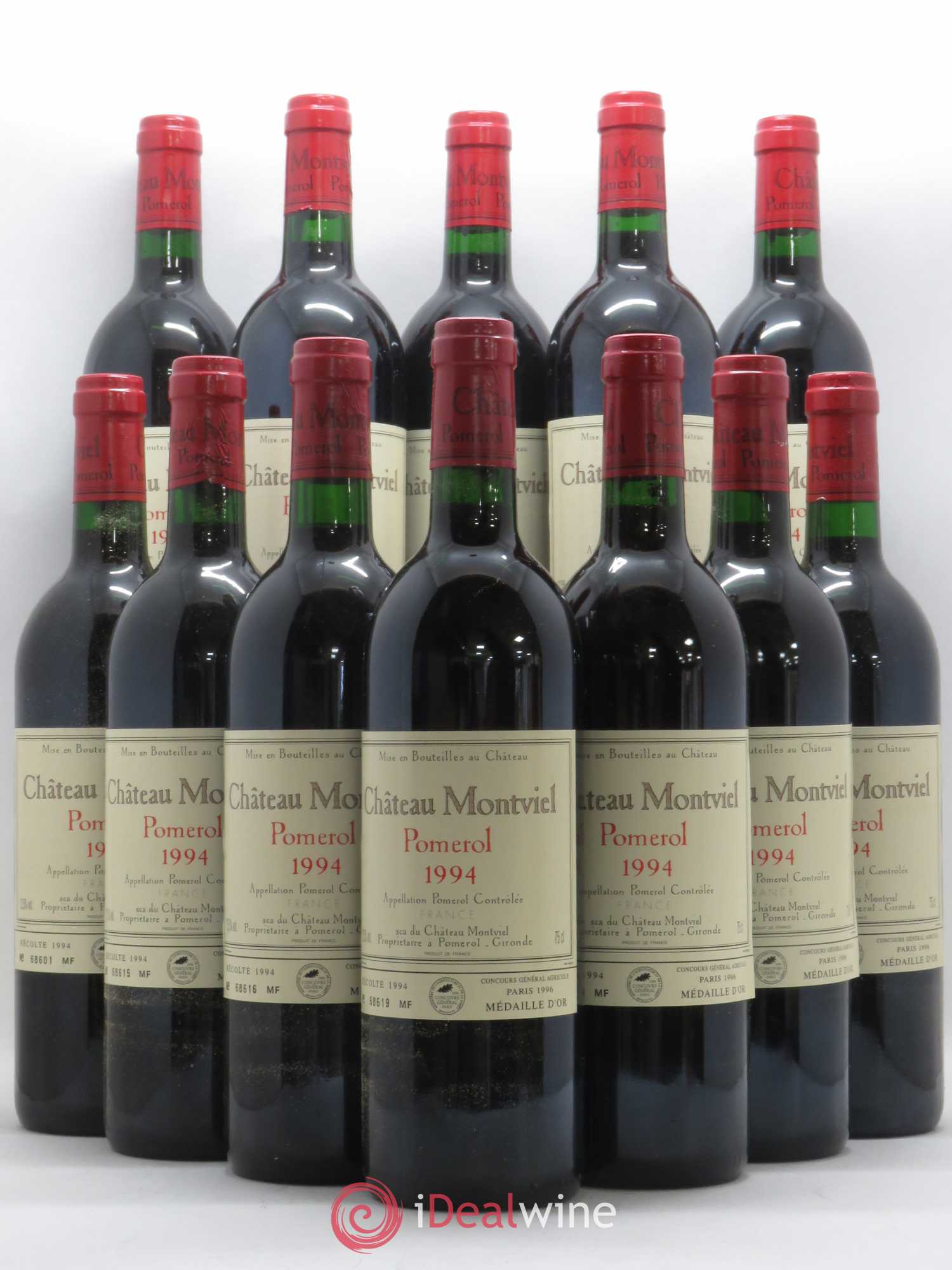 Château Montviel 1994 - Lot de 12 bouteilles - 0