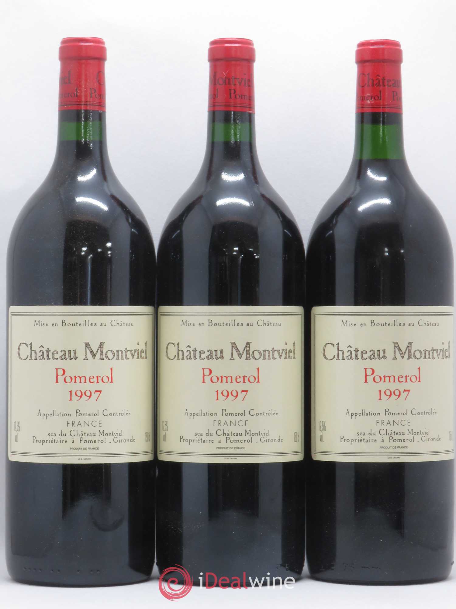 Château Montviel 1997 - Lot de 3 magnums - 0