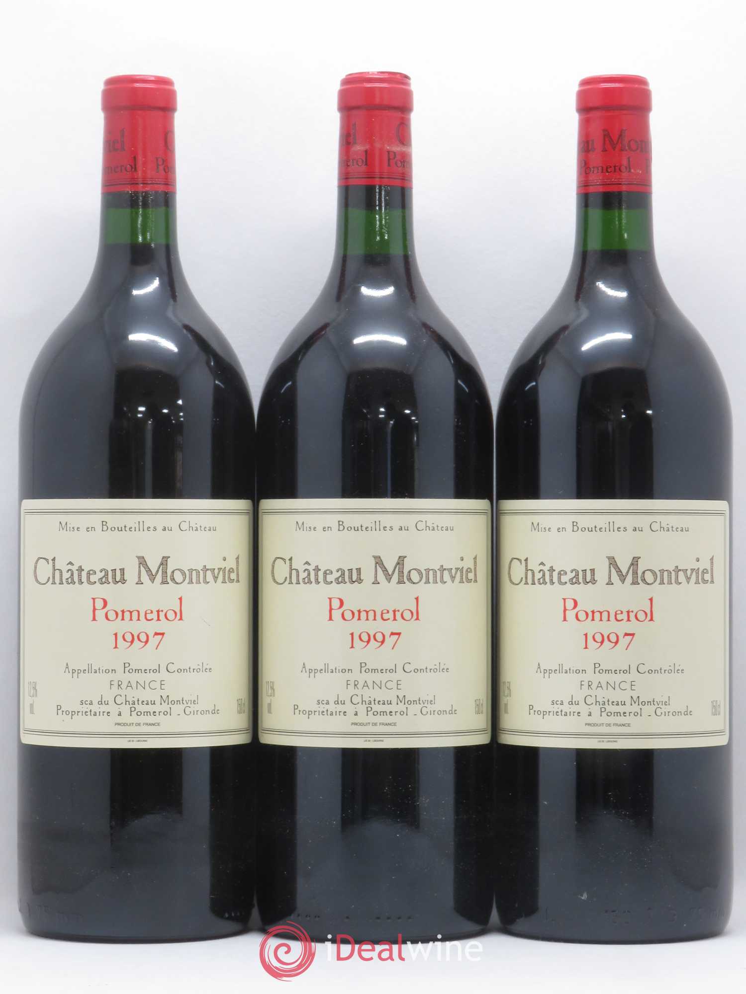 Château Montviel 1997 - Lot de 3 magnums - 0