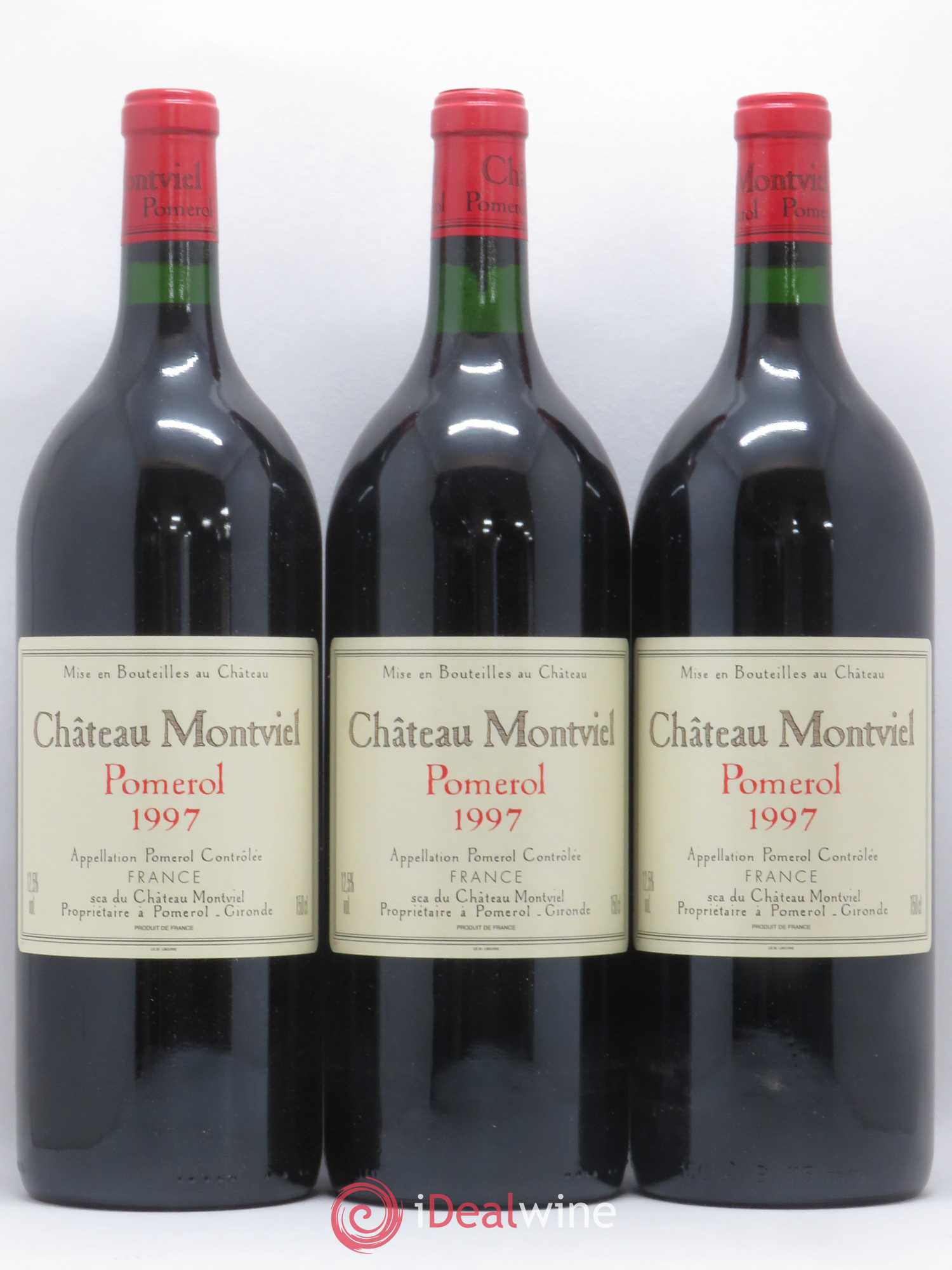 Château Montviel 1997 - Lot de 3 magnums - 0