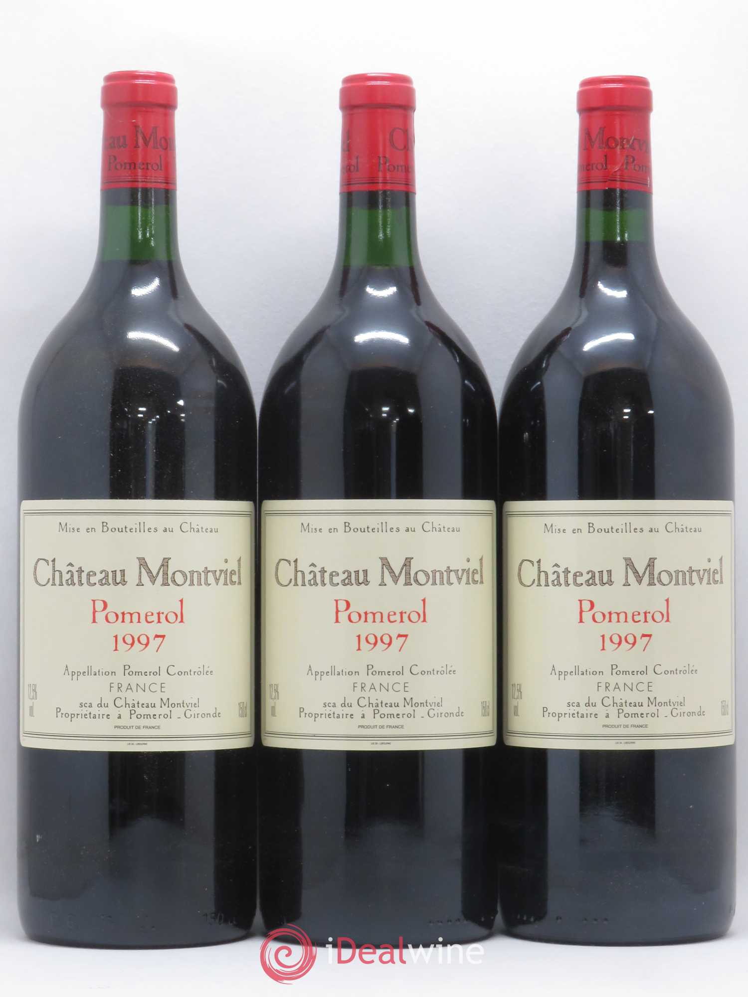 Château Montviel 1997 - Lot de 3 magnums - 0