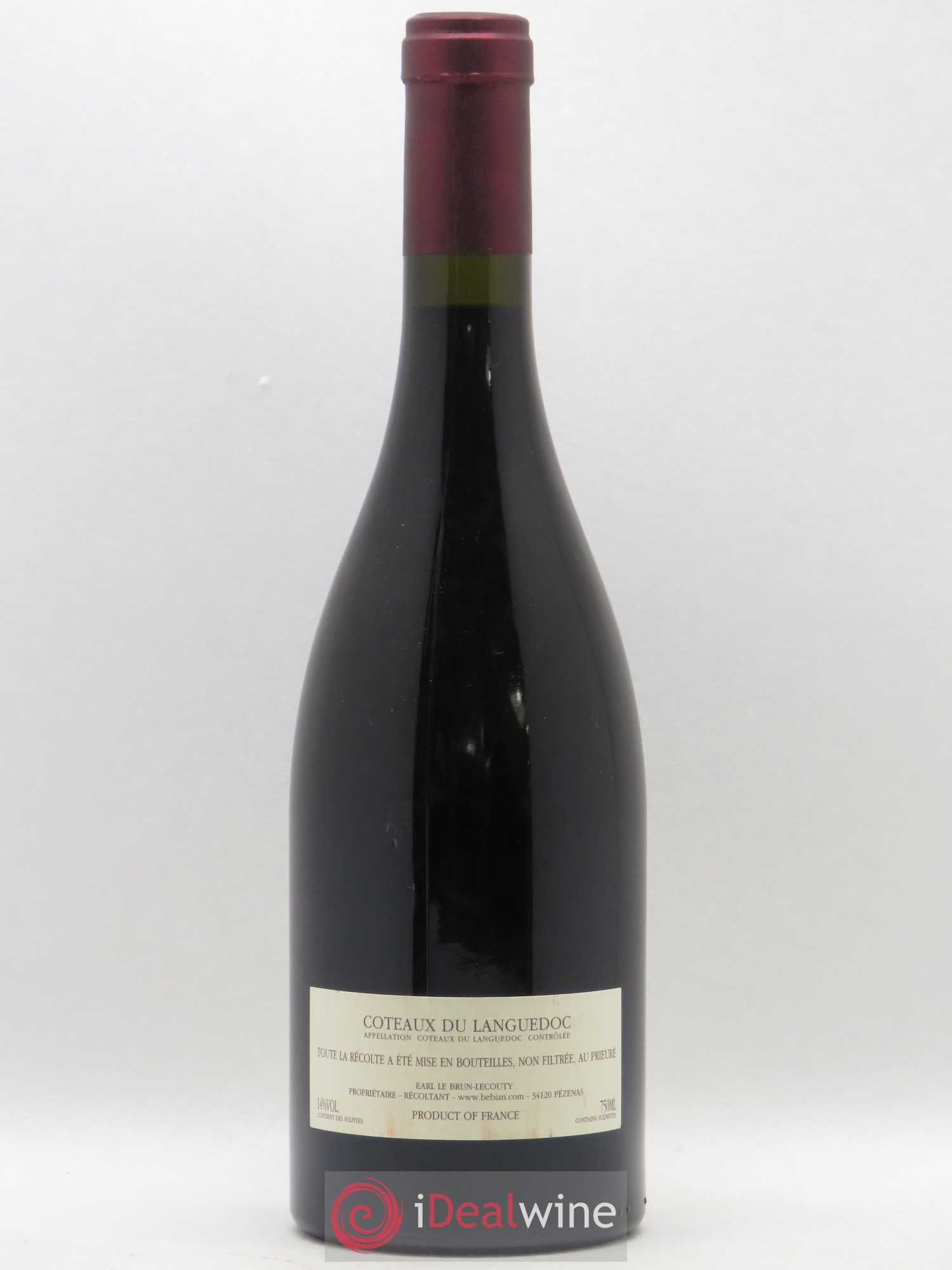Languedoc Prieuré St-Jean de Bébian 2003 - Lot de 1 bouteille - 1