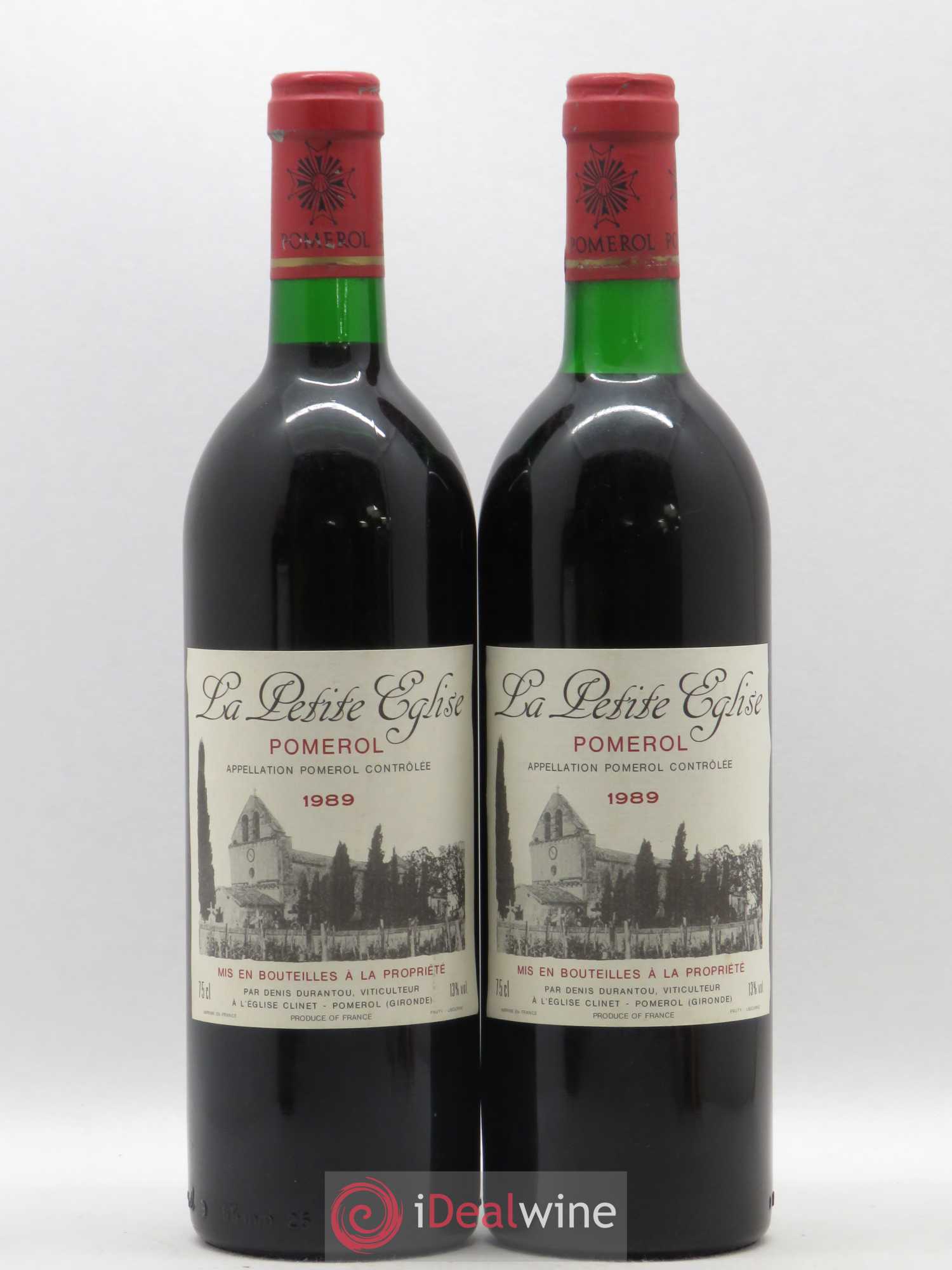 La Petite Eglise 1989 - Lot de 2 bouteilles - 0