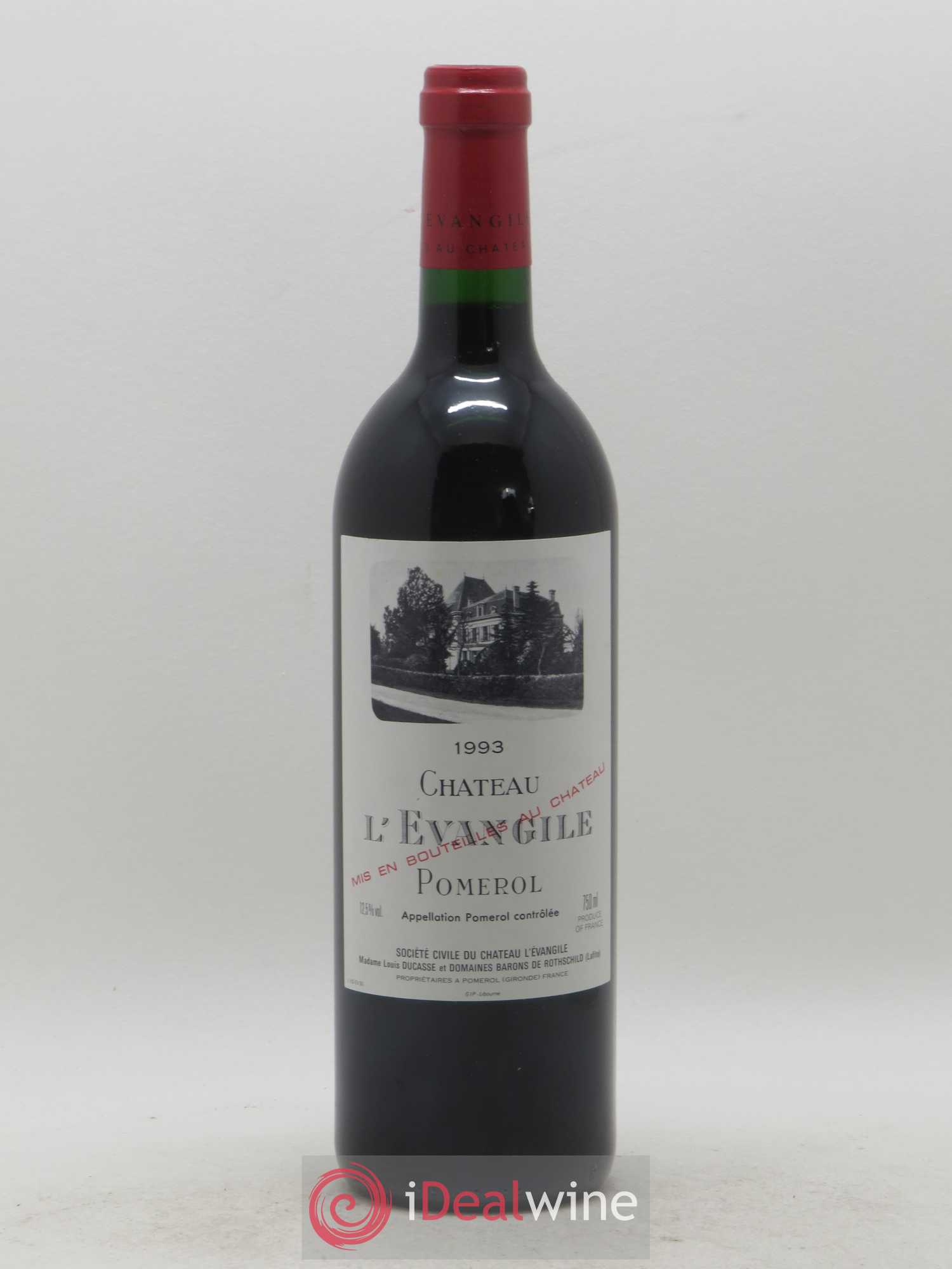 Château l' Évangile 1993 - Lot de 1 bouteille - 0