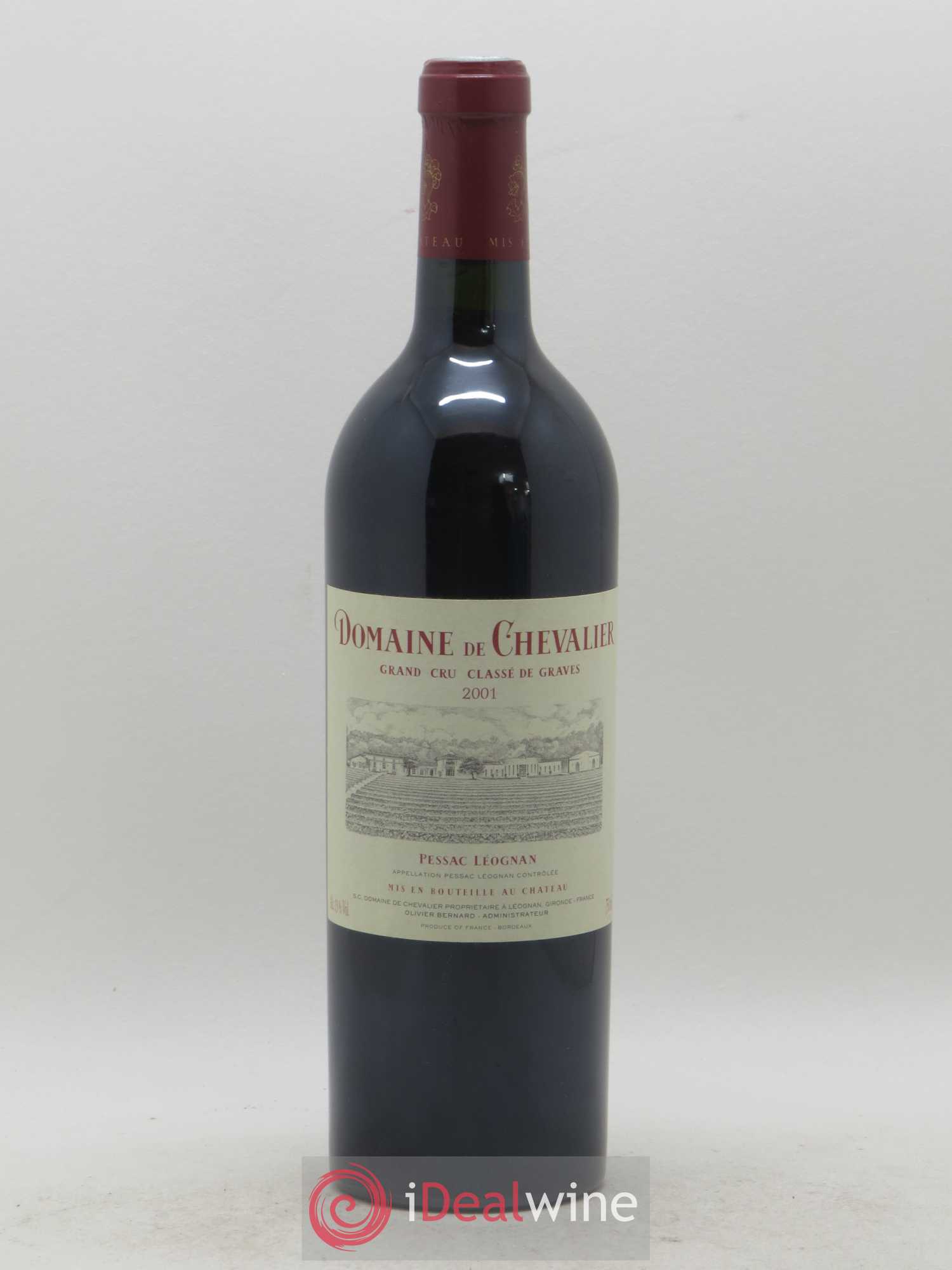 Domaine de Chevalier Cru Classé de Graves 2001 - Lot de 1 bouteille - 0