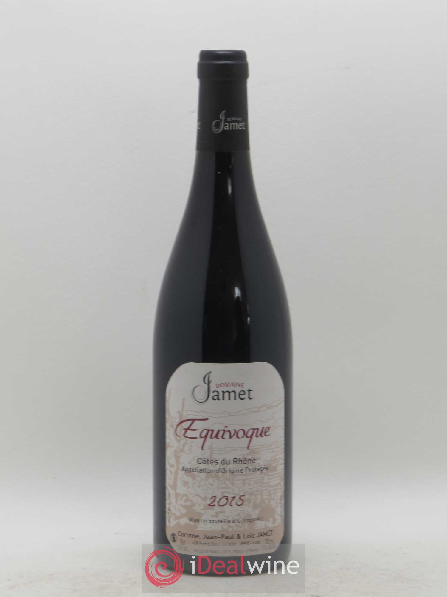 Côtes-du-Rhône Equivoque Jamet (Domaine) 2015 - Lot de 1 bouteille - 0