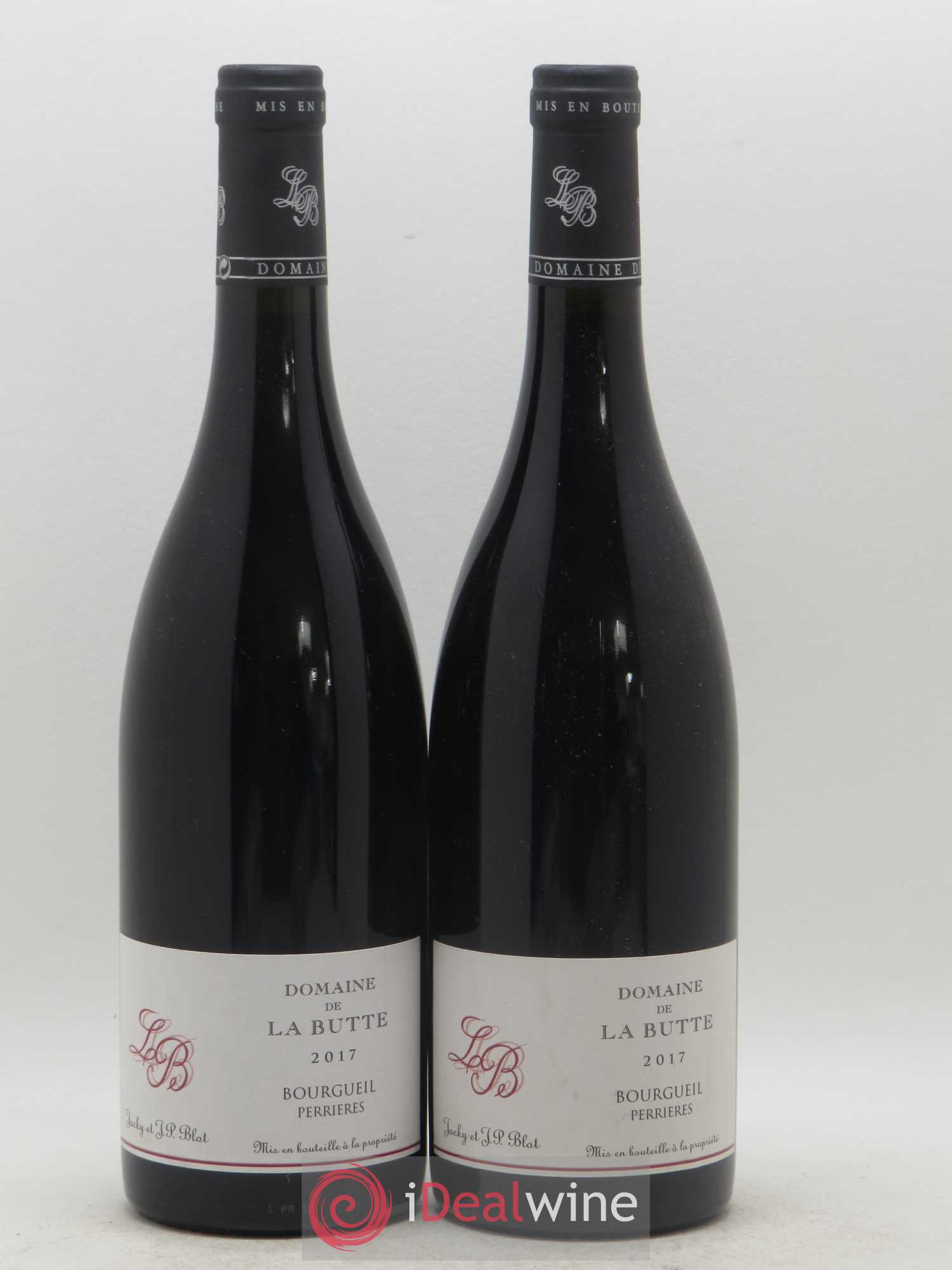 Bourgueil Perrières Domaine de La Butte - Jacky Blot 2017 - Lot de 2 bouteilles - 0