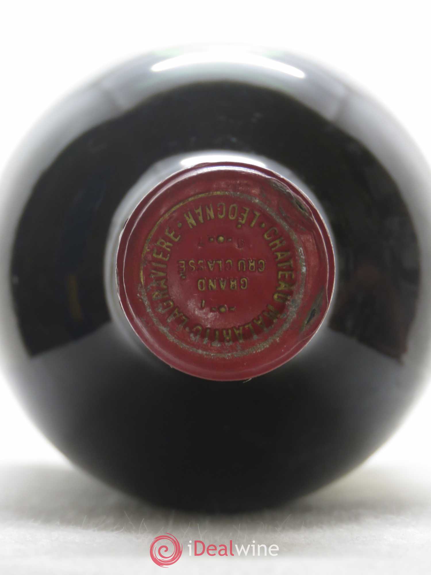 Château Malartic-Lagravière Cru Classé de Graves 1961 - Lot de 1 bouteille - 1