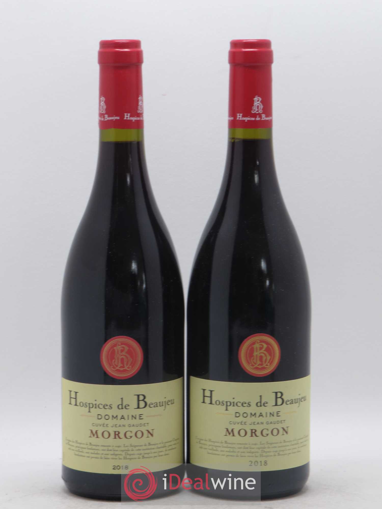 Morgon Hospices de Beaujeu Cuvée Jean Gaudet (sans prix de réserve) 2018 - Posten von 2 Flaschen - 0