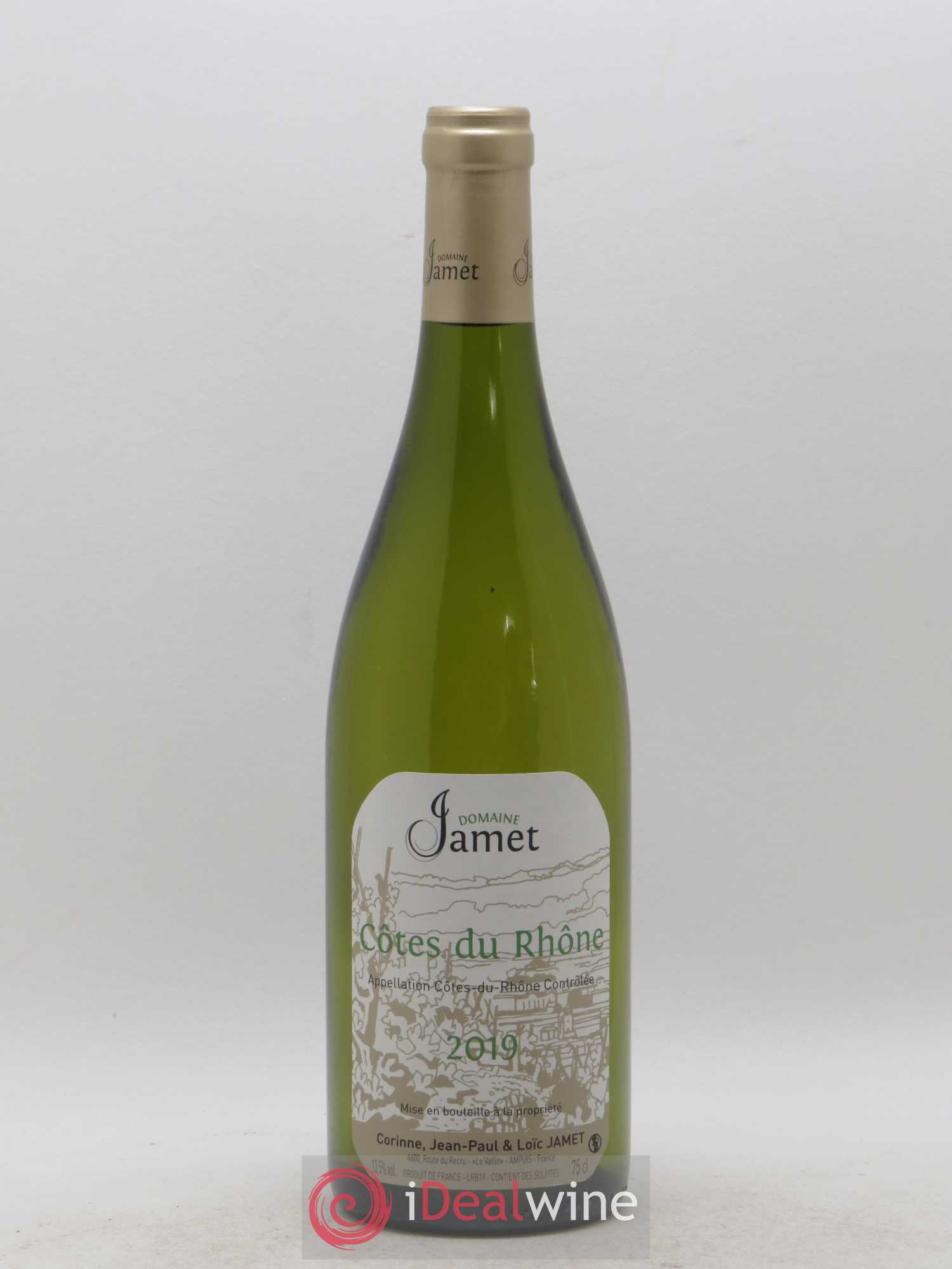 Côtes-du-Rhône Jamet (Domaine) 2019 - Lot de 1 bouteille - 0