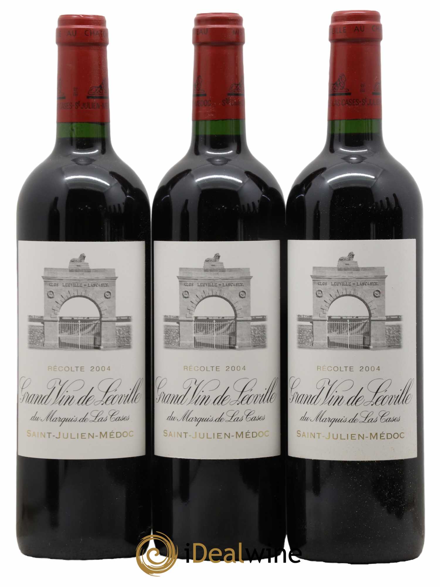 Château Léoville Las Cases 2ème Grand Cru Classé 2004 - Lotto di 12 bottiglie - 2
