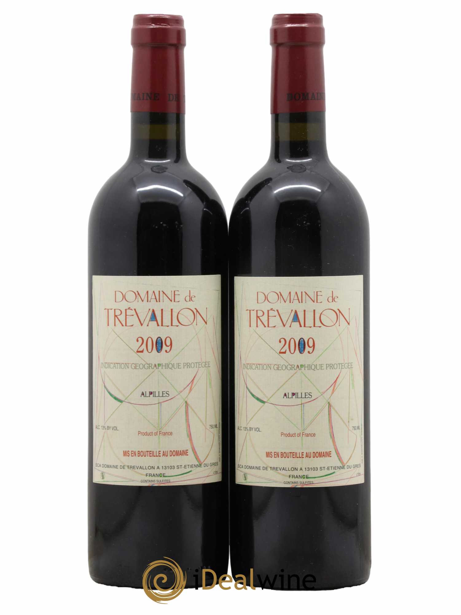 Alpilles Trévallon (Domaine de) Eloi Dürrbach 2009 - Lot de 2 bouteilles - 0