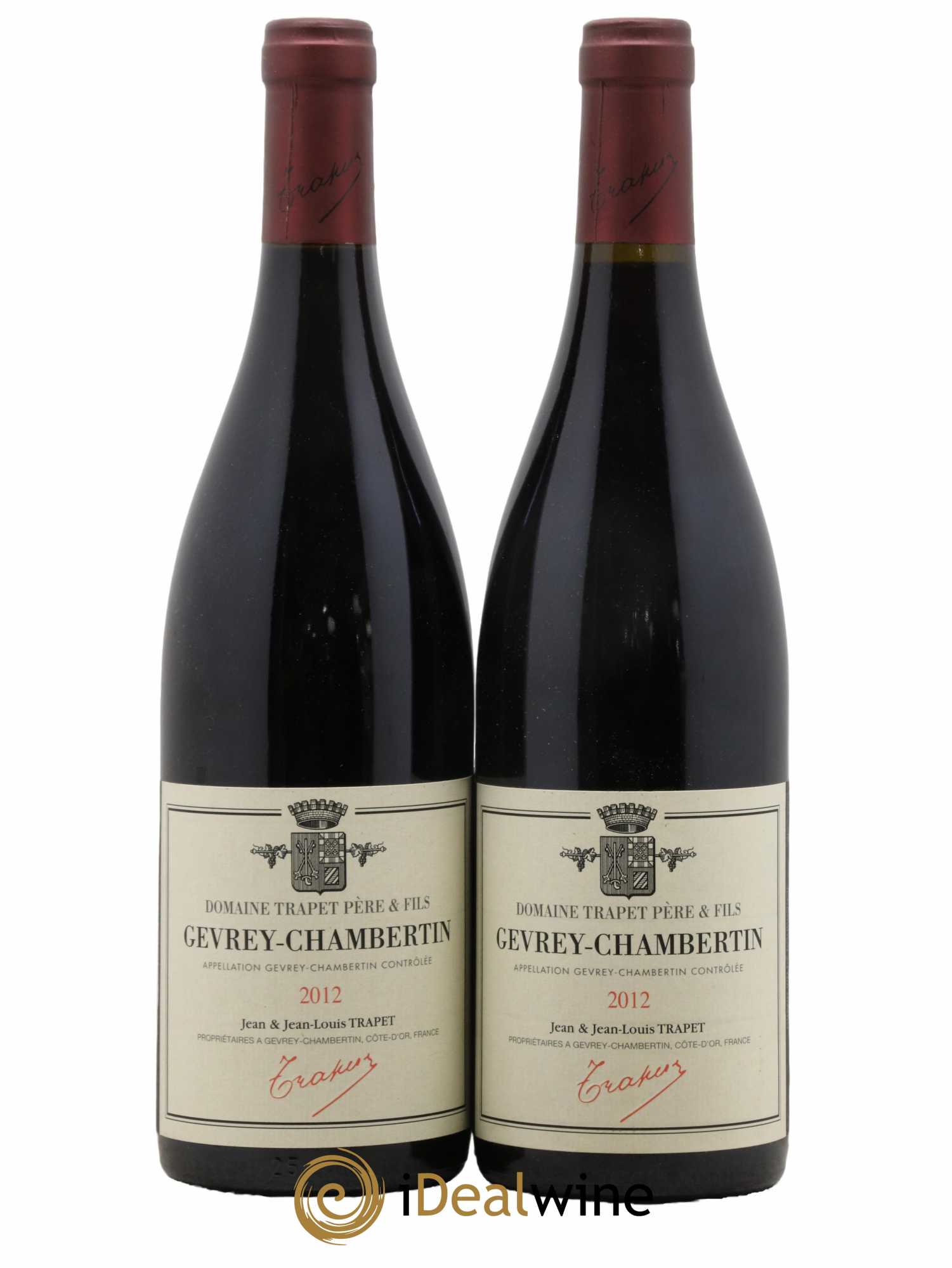 Gevrey-Chambertin Domaine Trapet 2012 - Lot de 2 bouteilles - 0