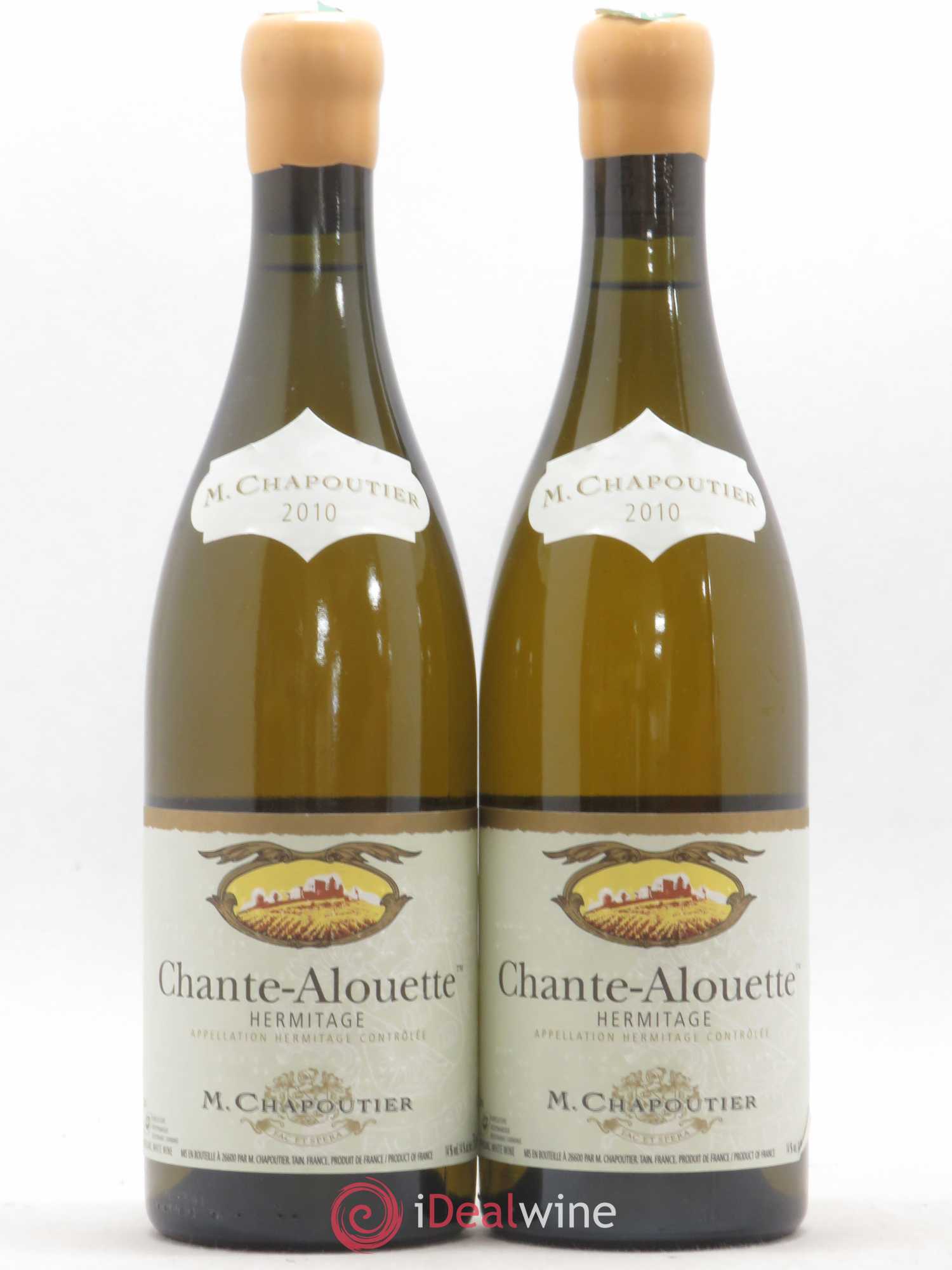 Hermitage Chante Alouette Chapoutier 2010 - Lot de 2 bouteilles - 0