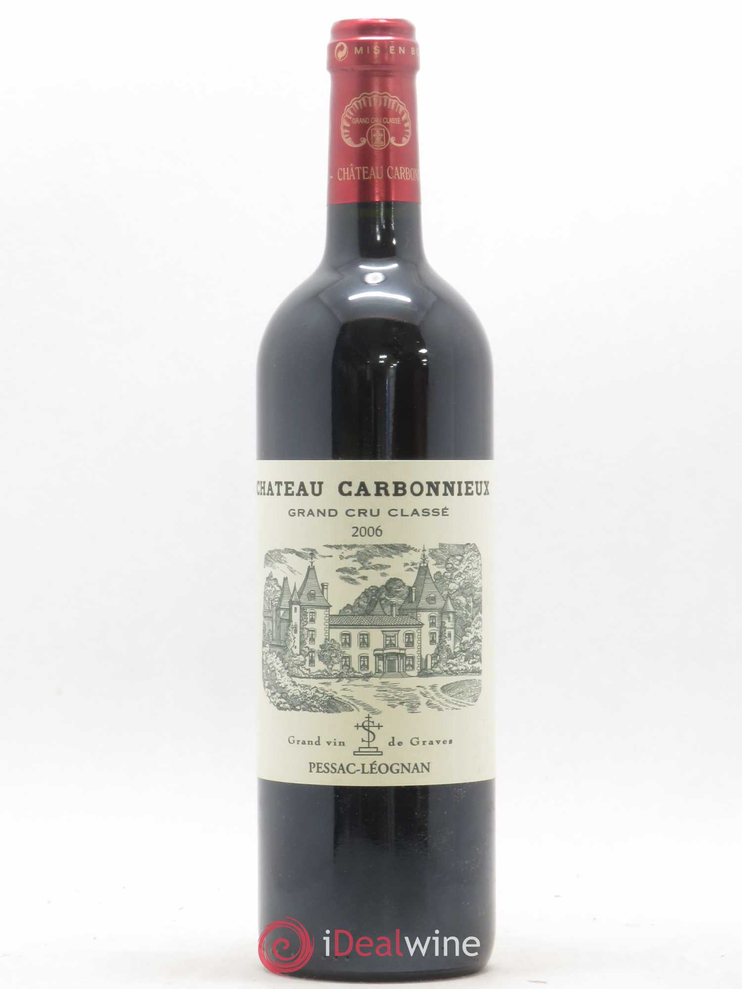 Château Carbonnieux Cru Classé de Graves 2006 - Lot de 1 bouteille - 0