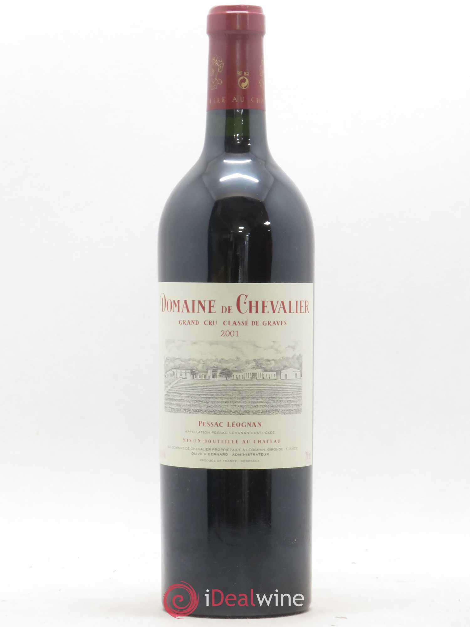 Domaine de Chevalier Cru Classé de Graves 2001 - Lot de 1 bouteille - 0